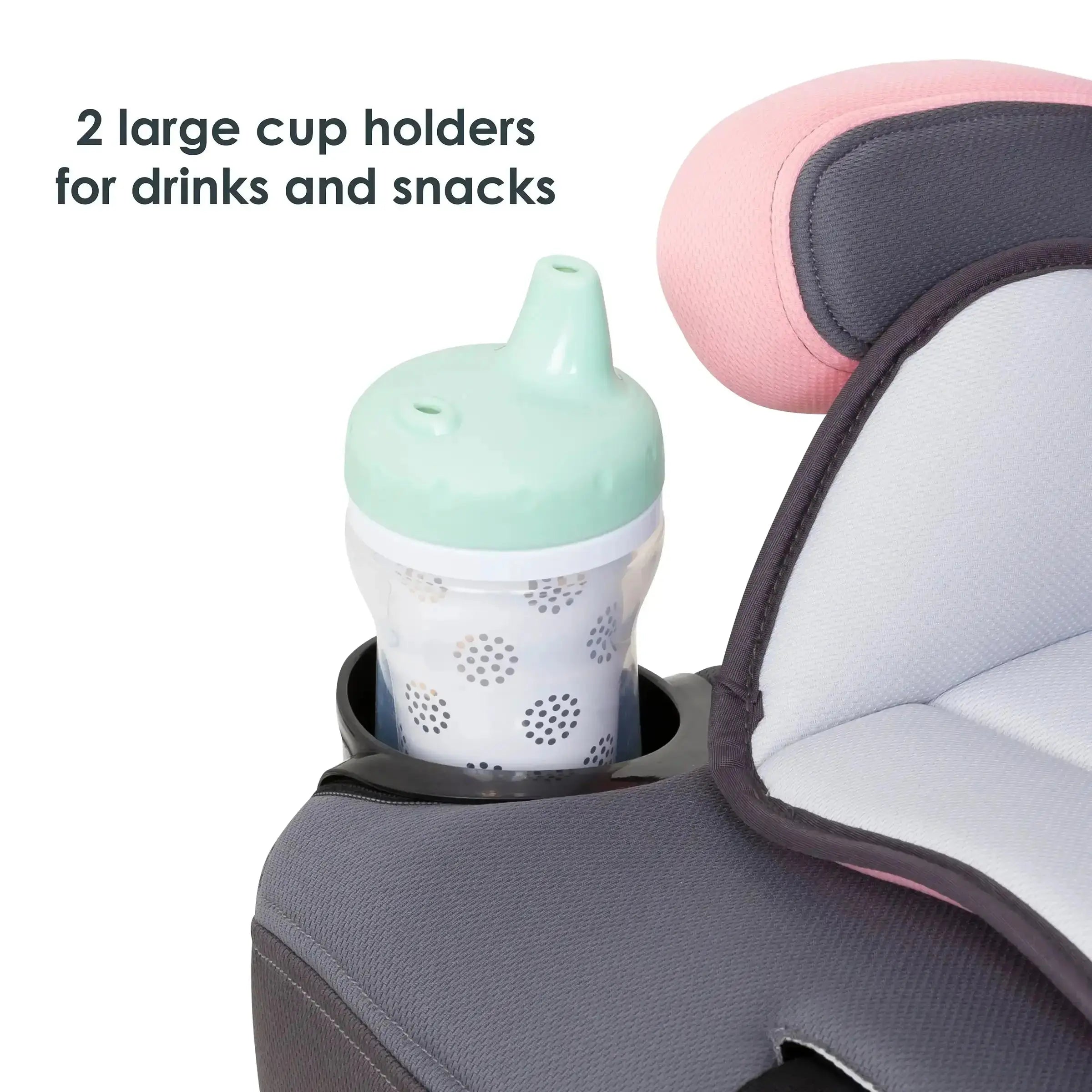 Hybrid™ 3-in-1 Convertible Car Seat - Safe & Comfortable Booster for Toddlers to Big Kids - Perfect for Travel, School & Family Road Trips