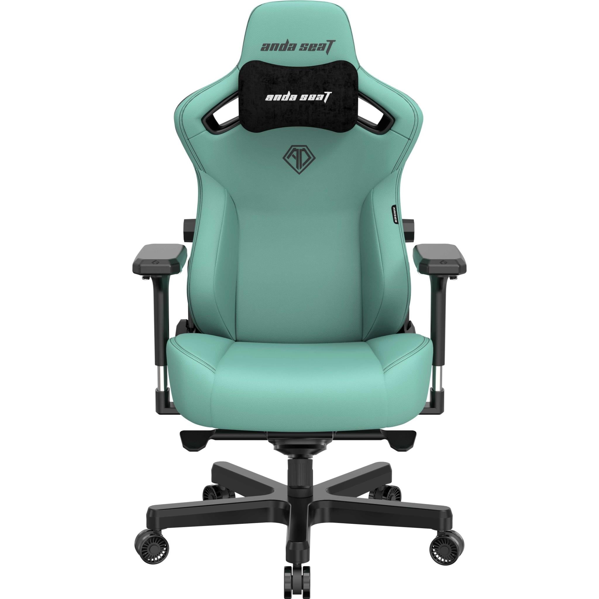 Anda Seat Kaiser 3 Series Premium Ergonomic Gaming Chair - Large Size, Green - Perfect for PC Gaming, Office Work & Home Theater Comfort