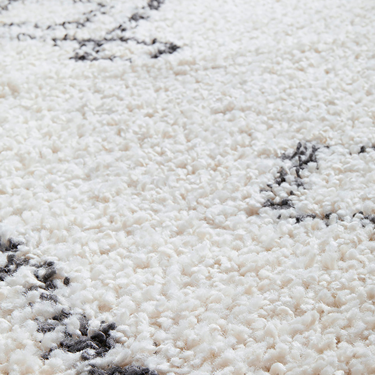 Casablanca Temara Rug - Natural Handwoven Moroccan Berber Wool Rug for Living Room, Bedroom & Boho Decor