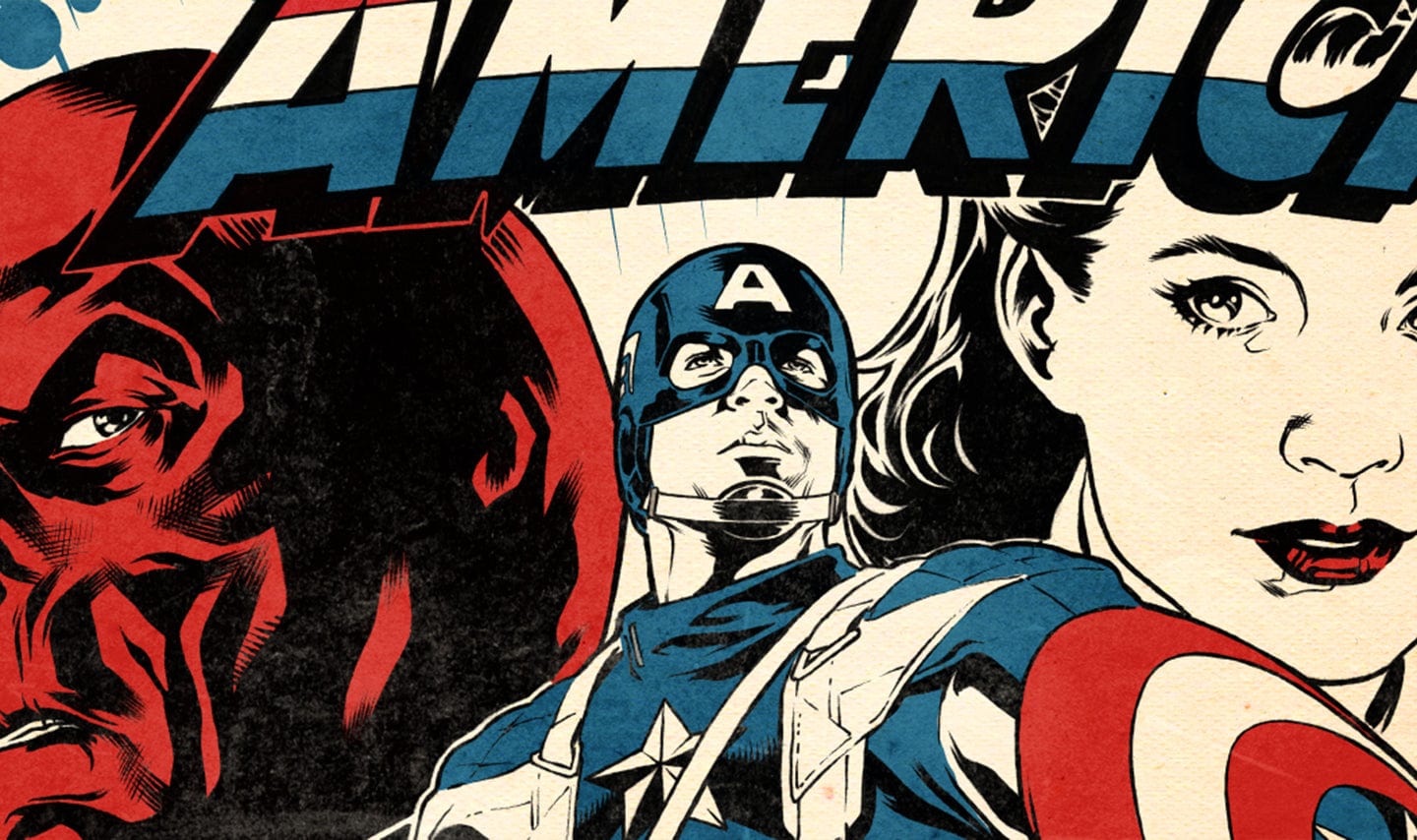 Captain America: The First Avenger Movie Poster - Limited Edition Collectible Wall Art for Marvel Fans | Perfect for Home Theater, Game Room & Office Decor