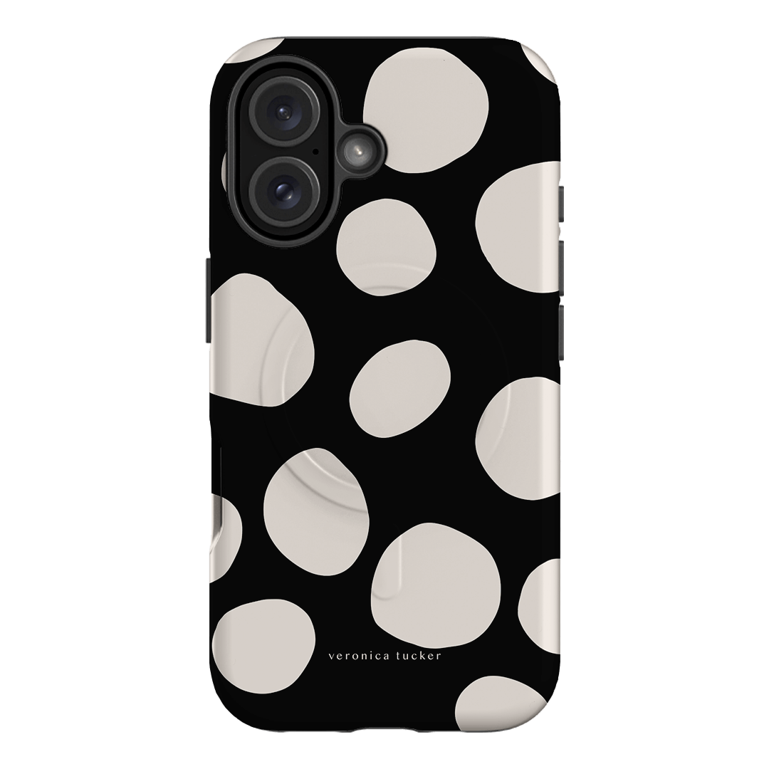 Premium Pebbles Noir Phone Case - Slim Protective Cover for iPhone & Samsung - Perfect for Everyday Use, Travel & Outdoor Activities