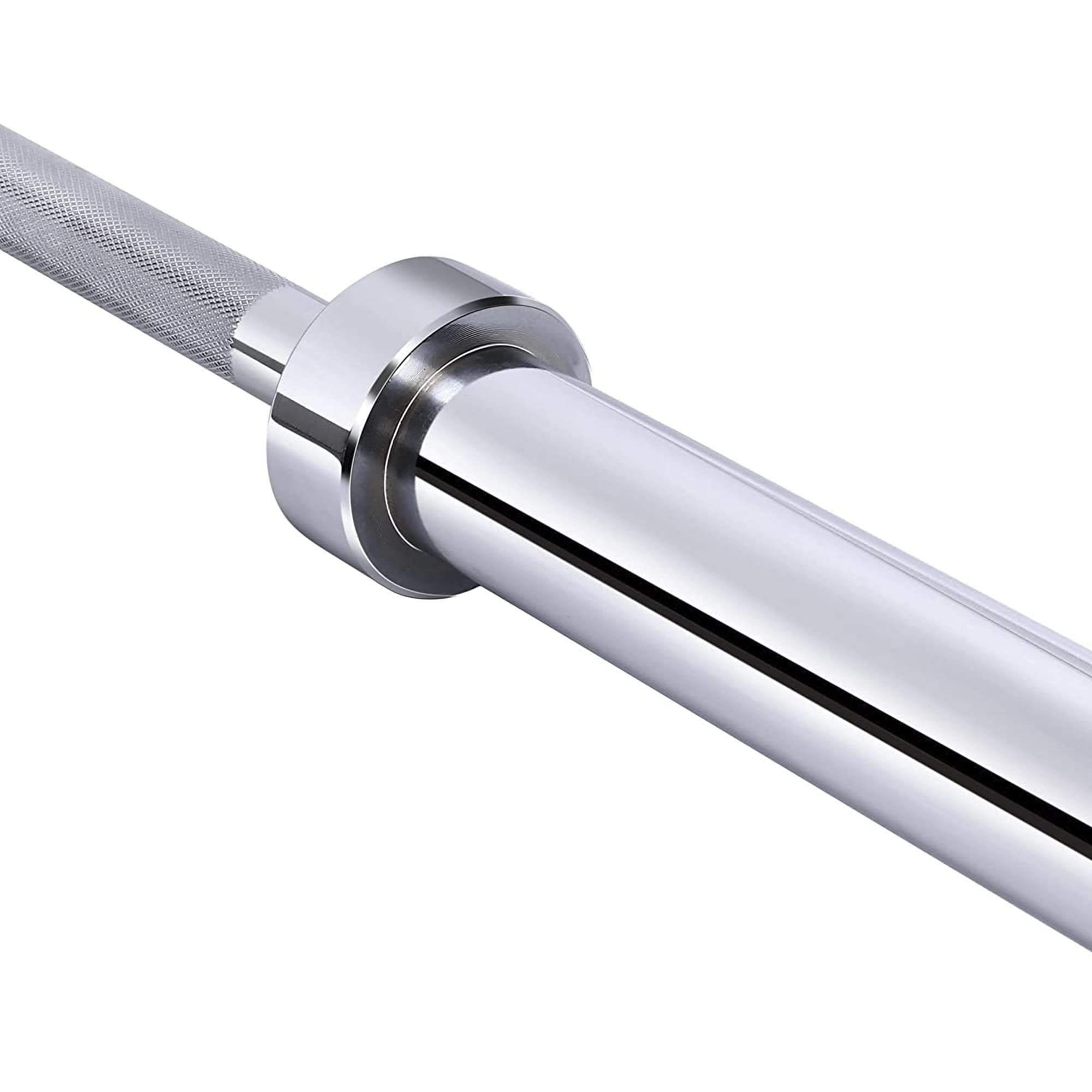 Signature Fitness 7FT Olympic Barbell - Professional Weightlifting Bar for Home & Gym Workouts - Perfect for Deadlifts, Squats, and Bench Press