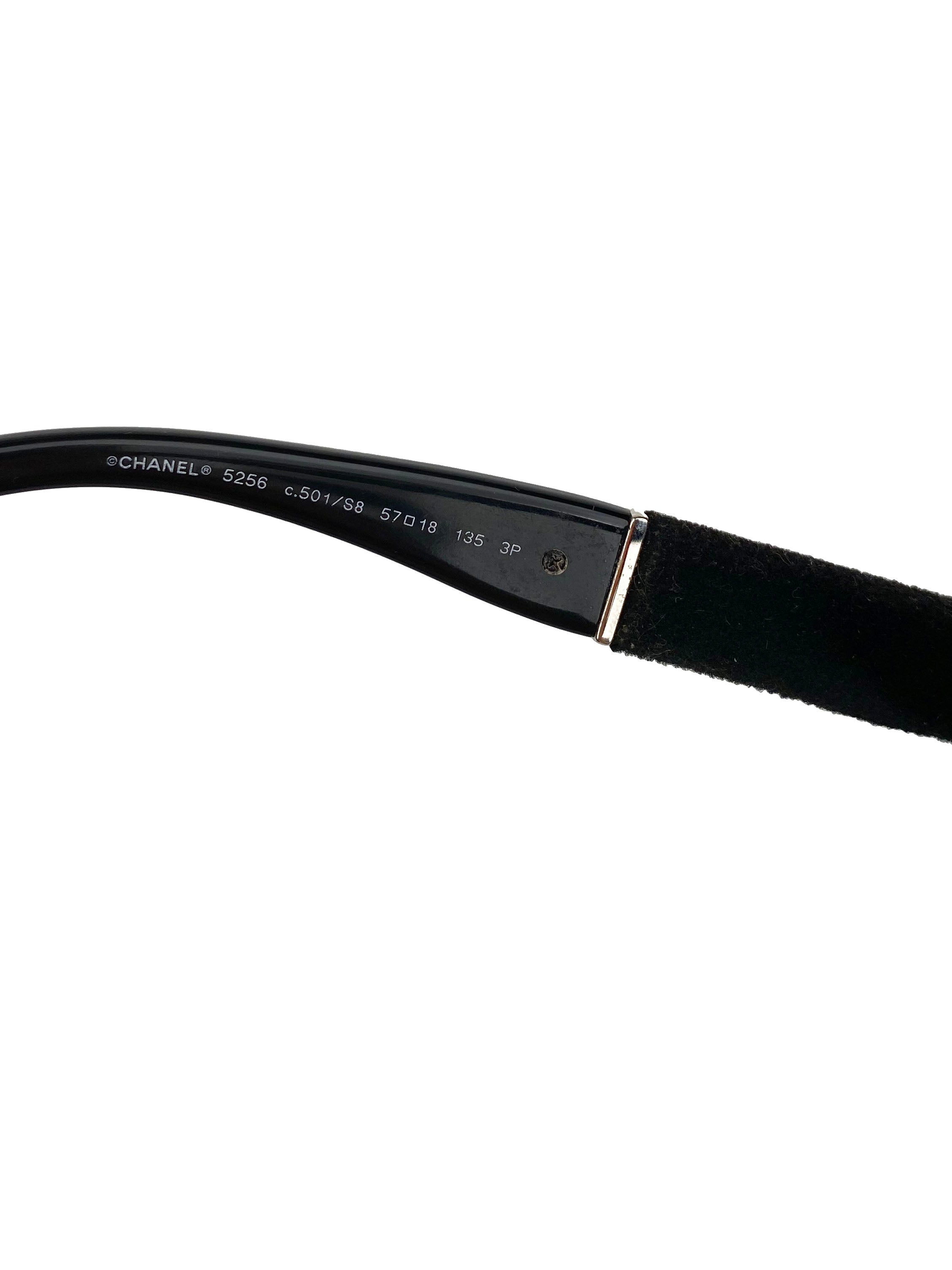 Chanel Black Polarized Sunglasses 5256 - Luxury UV Protection for Women & Men - Perfect for Driving, Beach & Outdoor Activities