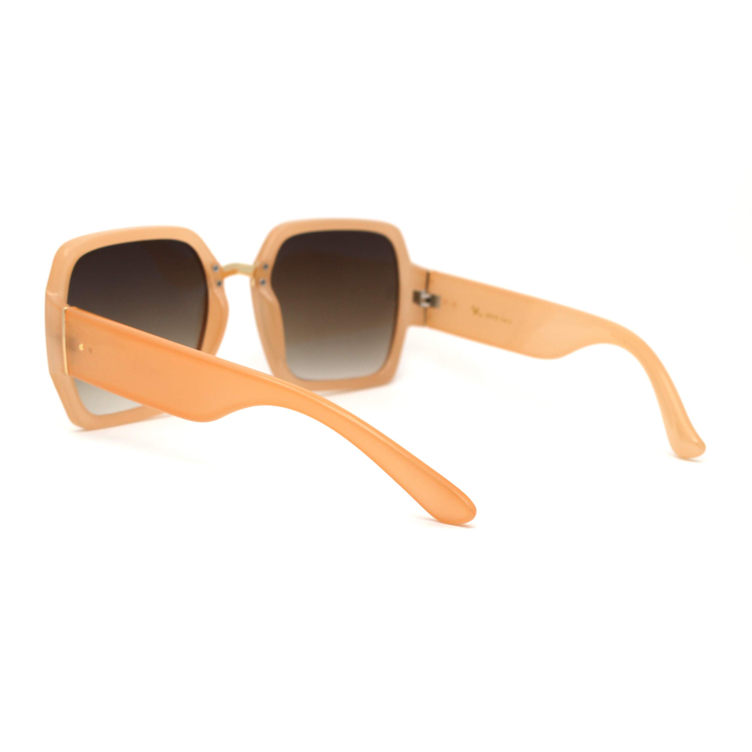 Stylish Oversized Rectangular Butterfly Sunglasses for Women - Fashionable Designer Shades for Summer, Beach & Outdoor Activities