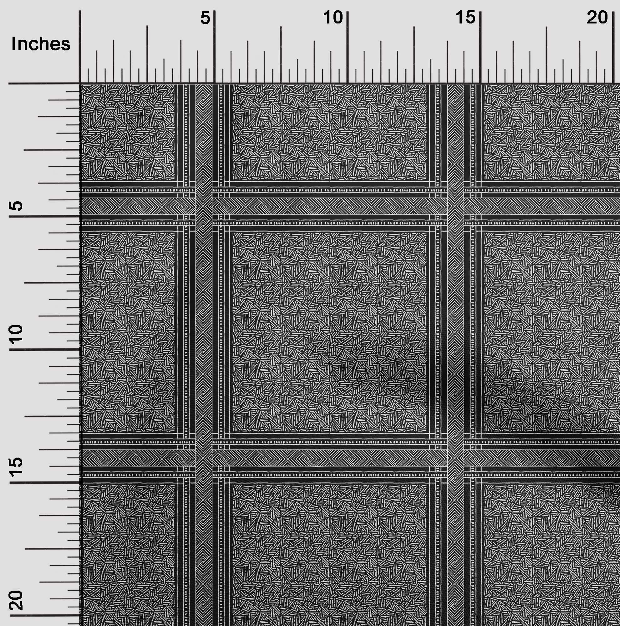 oneOone Polyester Spandex Black Geometric Print Dress Fabric - 56 Inch Wide (5-49 Yards) | Perfect for DIY Dresses, Skirts & Home Decor Projects
