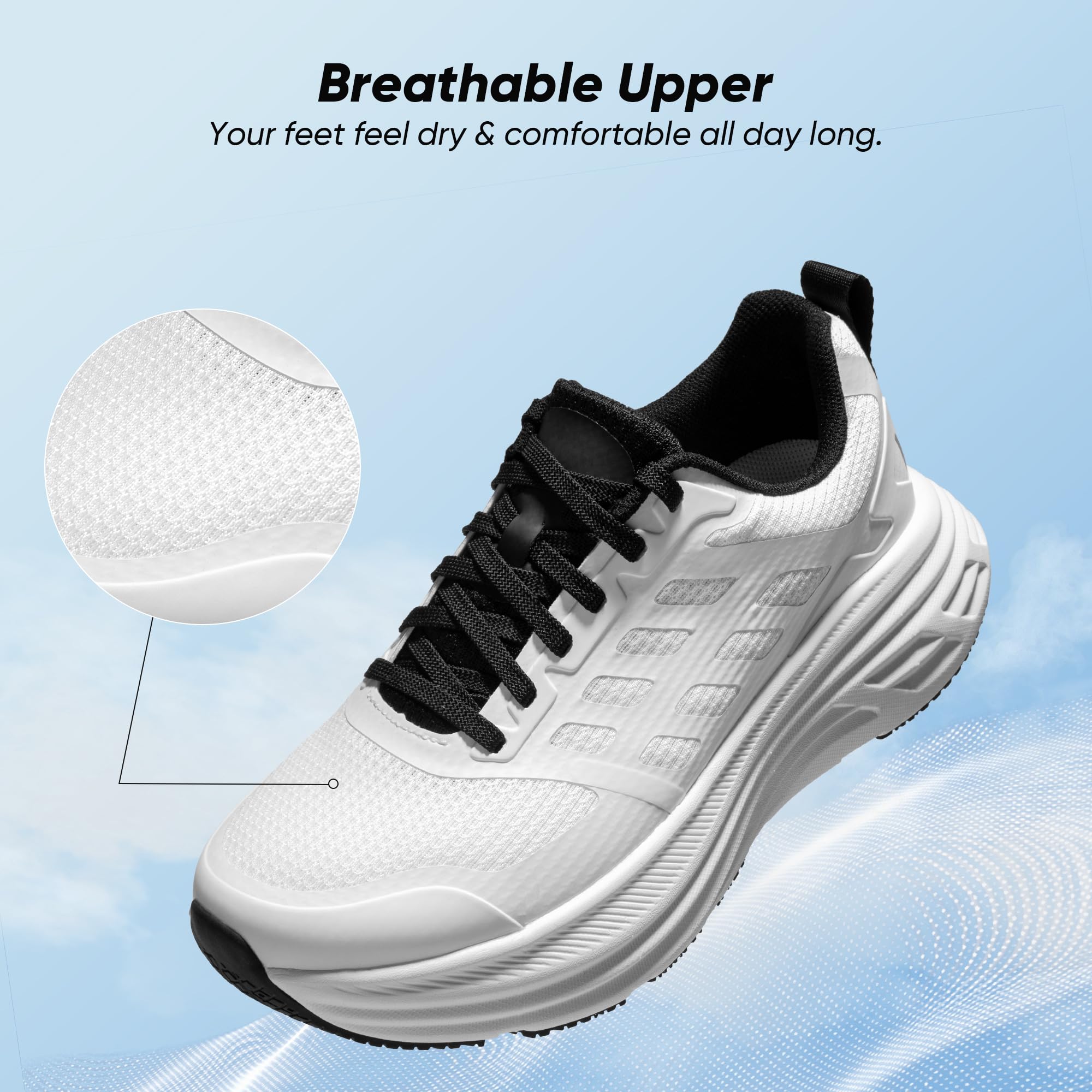 NORTIV 8 Women's Walking Shoes - Cushioned Running Tennis Sneakers with ActiveFloat Technology | Non-Slip, Breathable & Comfortable for Workout, Gym, Sports & Daily Wear | Perfect for Walking, Jogging & Active Lifestyle