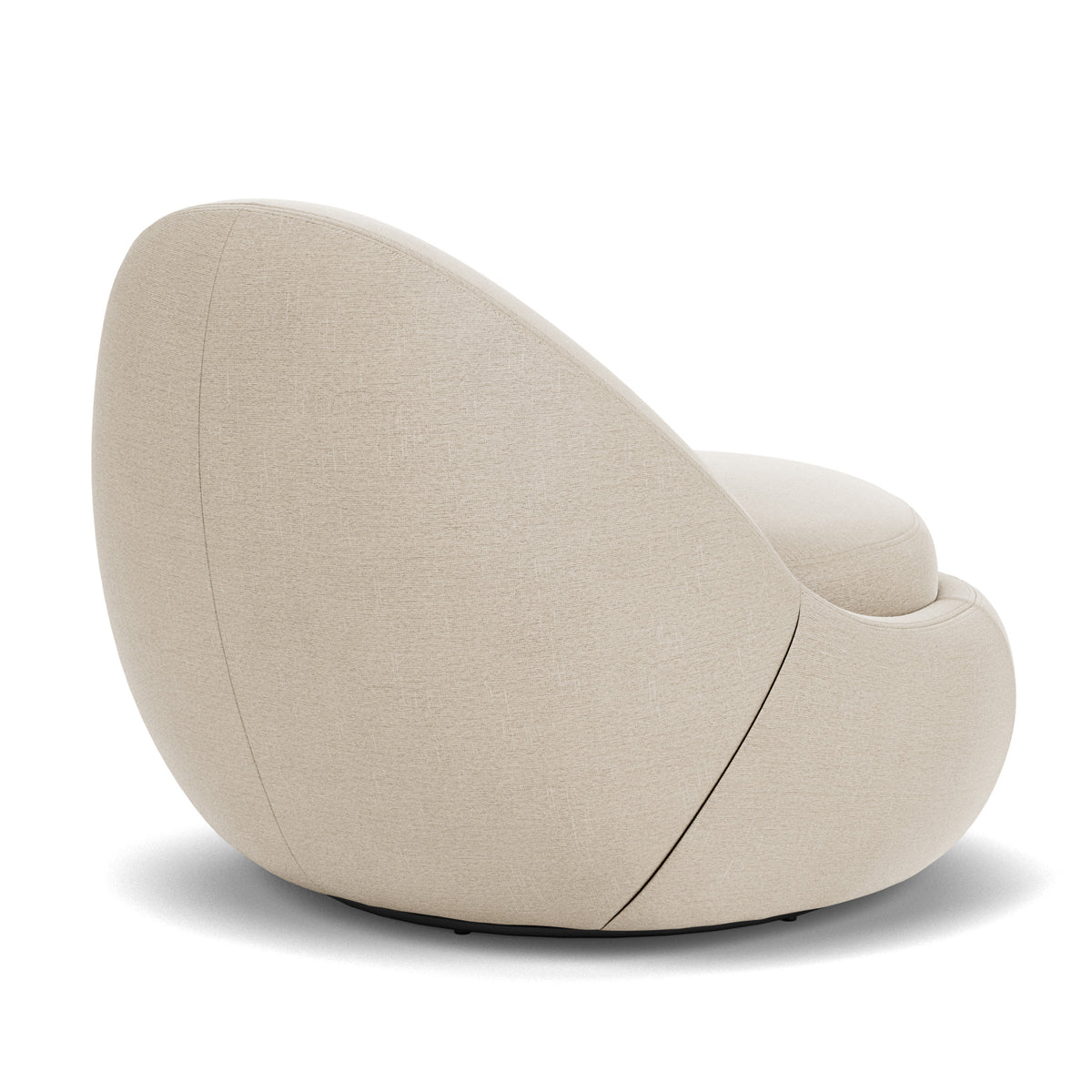Babette Fabric Swivel Armchair - Modern Living Room Accent Chair with 360° Rotation | Perfect for Home Office, Lounge & Reading Nook