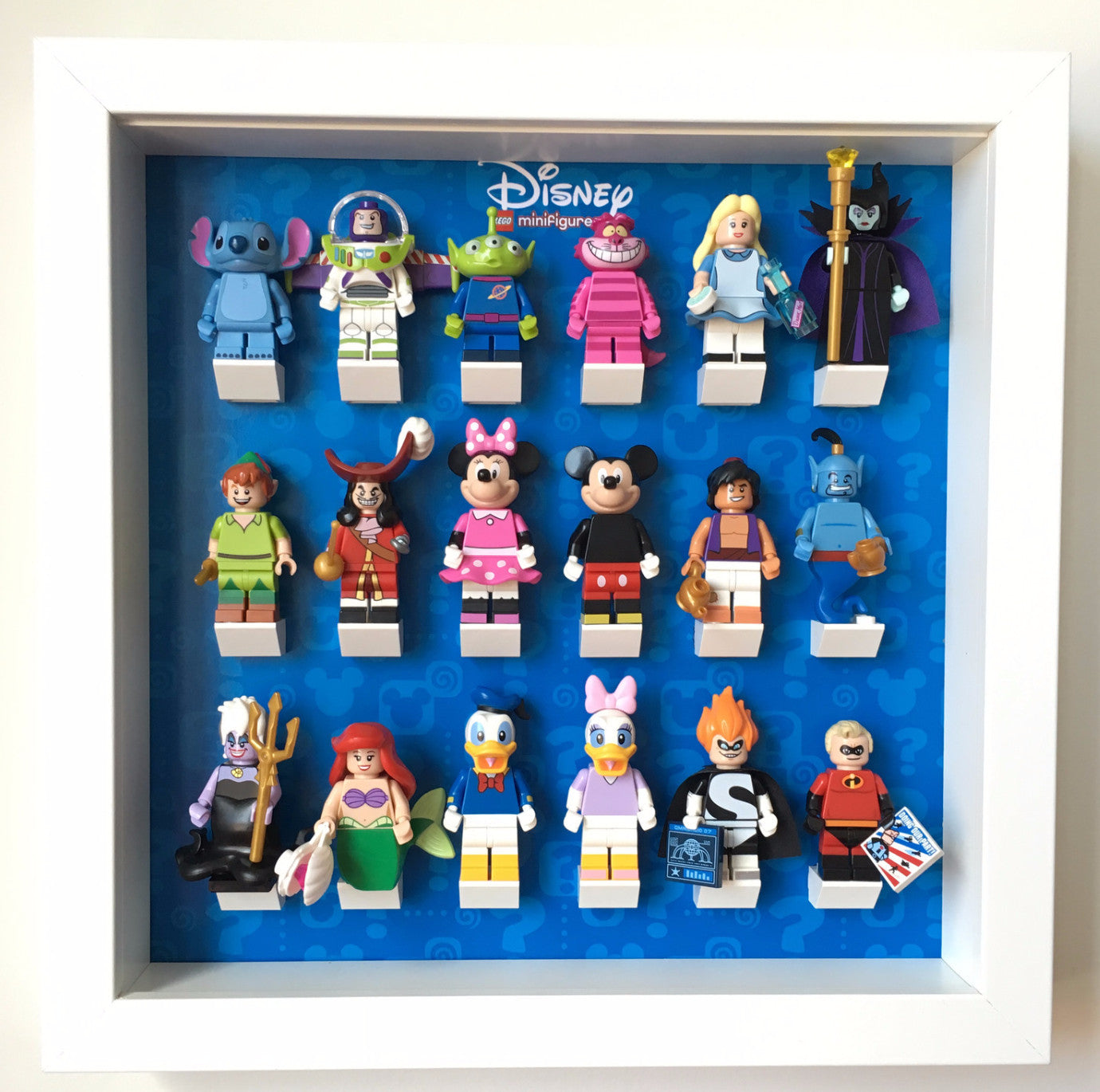 Lego® Disney Series 1 Minifigures Display Frame - Perfect for Collectors & Home Decor