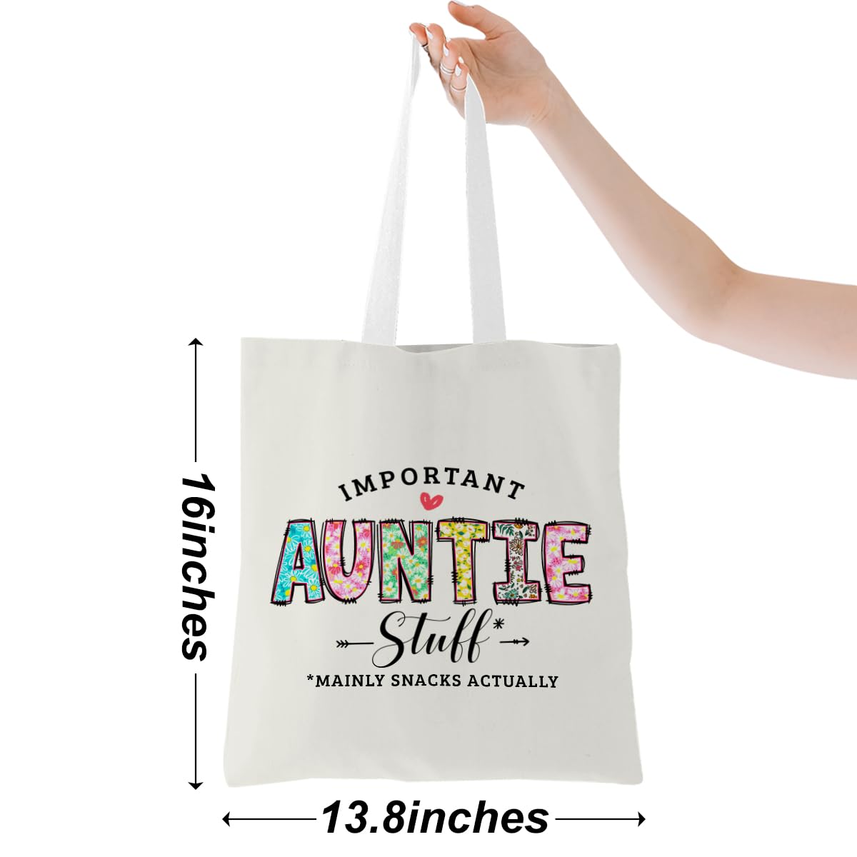 Stylish Inspirational Tote Bag for Mom, Grandma, Aunt & Mother-in-Law - Perfect Gift for Women's Birthday, Christmas & Mother's Day - Great for Beach, Shopping & Daily Use