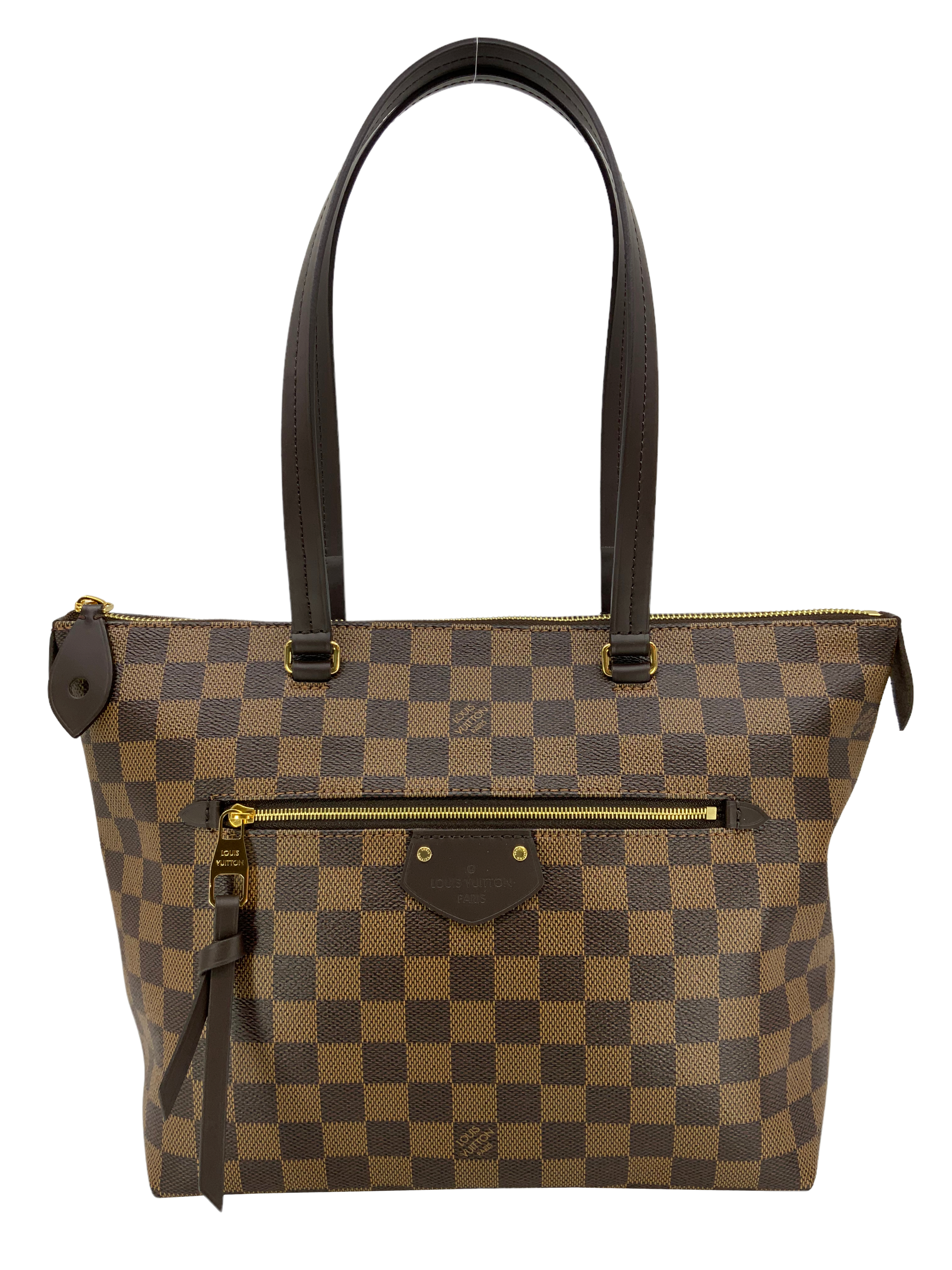Authentic LOUIS VUITTON Damier Ebene Iena PM Tote Bag for Women | Luxury Designer Handbag | Perfect for Work, Travel & Everyday Use