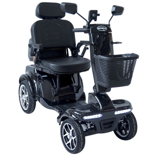 Gladiator 4 Wheel Bariatric Mobility Scooter - Heavy Duty Electric Wheelchair for Adults with 500 lbs Capacity - Ideal for Indoor & Outdoor Use, Travel, Shopping, and Daily Mobility Assistance