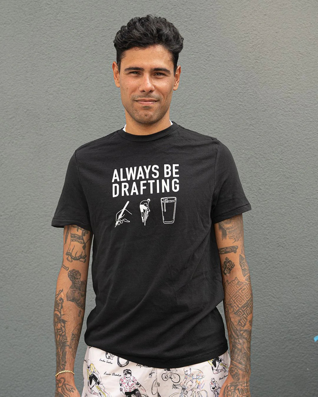 Always Be Drafting Graphic Tee Shirt - Comfortable Cotton T-Shirt for Engineers & Designers - Perfect for Work, Casual Wear & Gifts