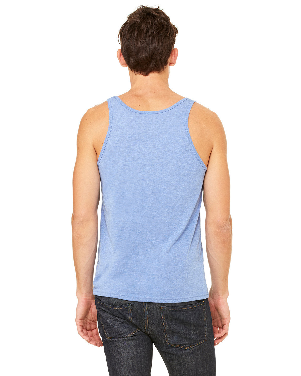 Bella + Canvas 3480 Unisex Jersey Tank Top - Soft Cotton Relaxed Fit for Men & Women - Perfect for Gym, Beach & Summer Outfits