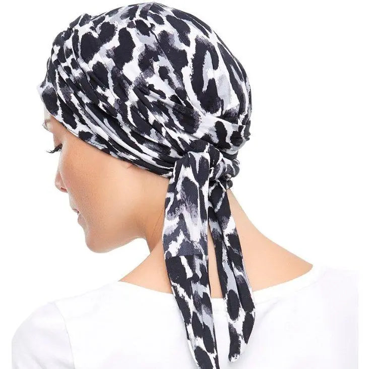 Softie Wrap Head Scarf for Women - Cozy Knit Hair Wrap & Headband - Perfect for Sleeping, Yoga, Travel & Home Relaxation