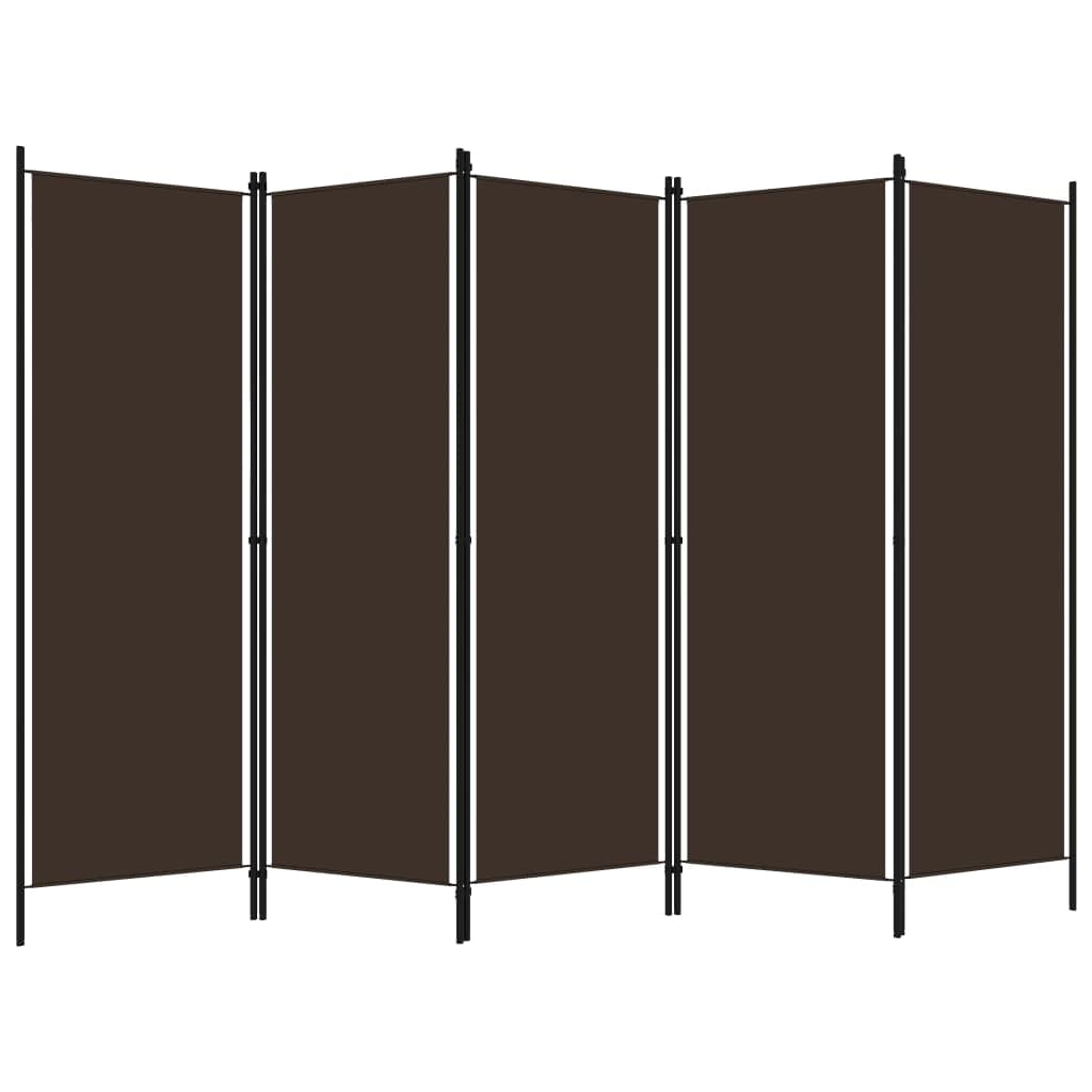 CHARMMA 5-Panel Folding Room Divider Screen - 98.4