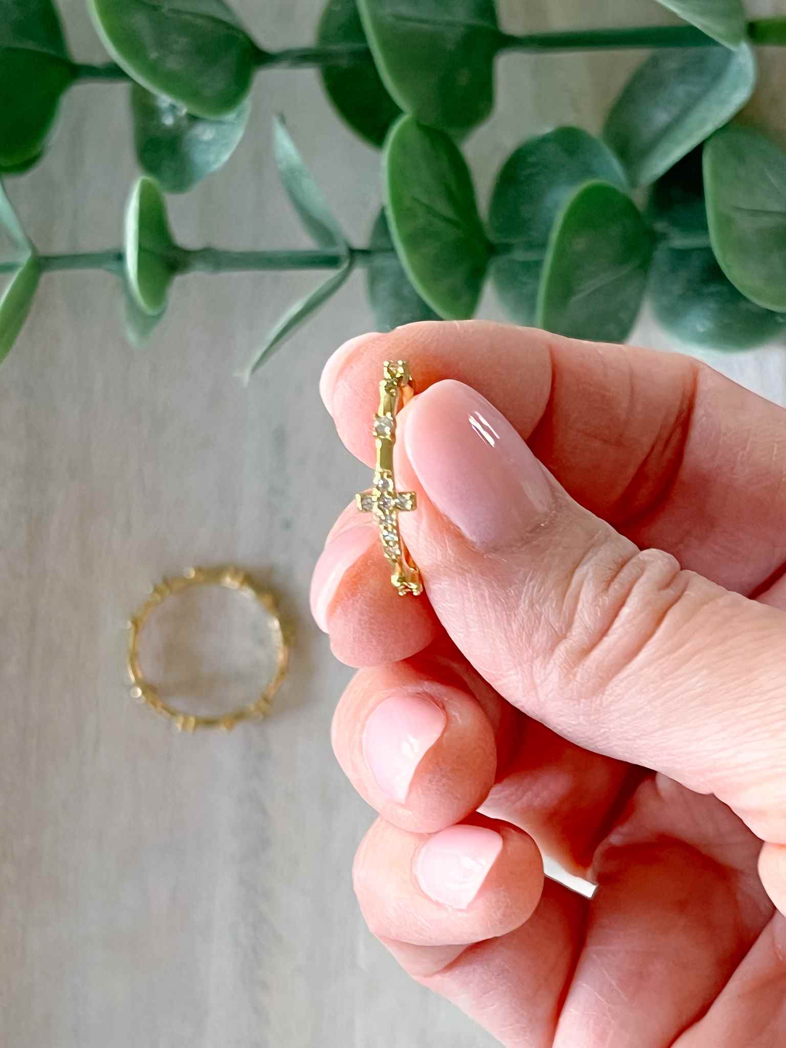 Rosary Ring - Religious Jewelry for Prayer & Devotion - Perfect for Catholics, Christians & Spiritual Gifts