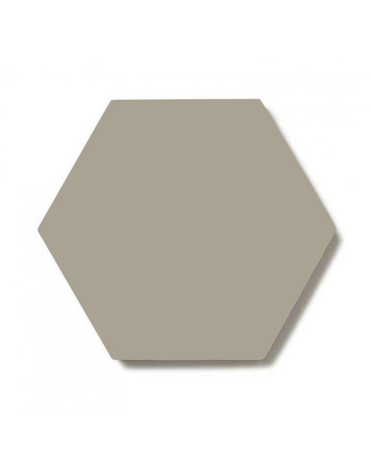 Hexagon 15 x 15 cm Light Gray Porcelain Tile - Winckelmans Granite Look Floor & Wall Tile for Kitchen, Bathroom & Outdoor Patio