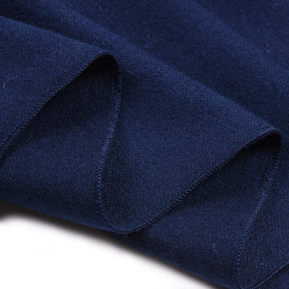 Premium Men's Cashmere Winter Scarf - Soft & Warm Solid Color Neck Wrap for Cold Weather - Perfect for Outdoor Activities, Travel & Casual Wear