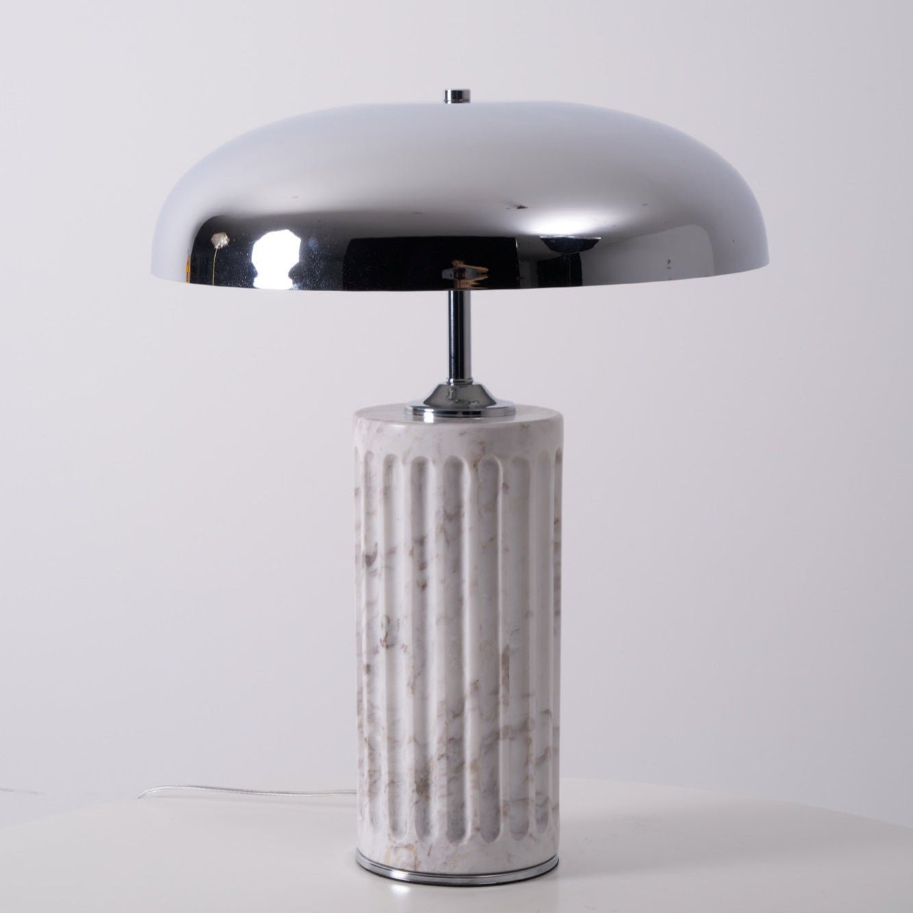 Aurelio Dome Table Lamp - Modern LED Nightstand Lamp with Touch Control, Dimmable Warm White Light for Bedroom, Living Room, and Office Decor