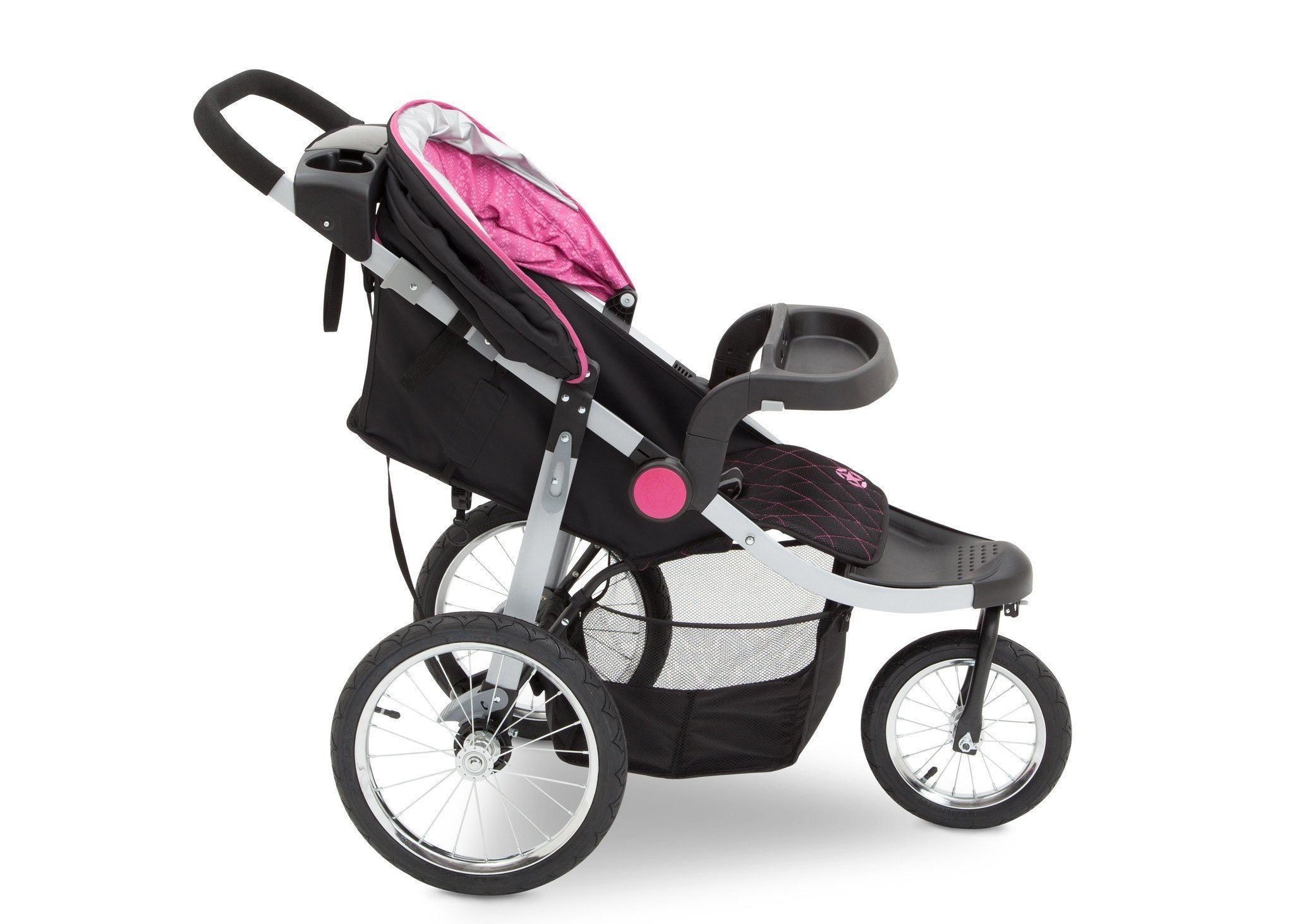 J is for Jeep® Brand All-Terrain Jogging Stroller for Cross-Country Running - Perfect for Outdoor Adventures, Trail Jogging & Family Walks