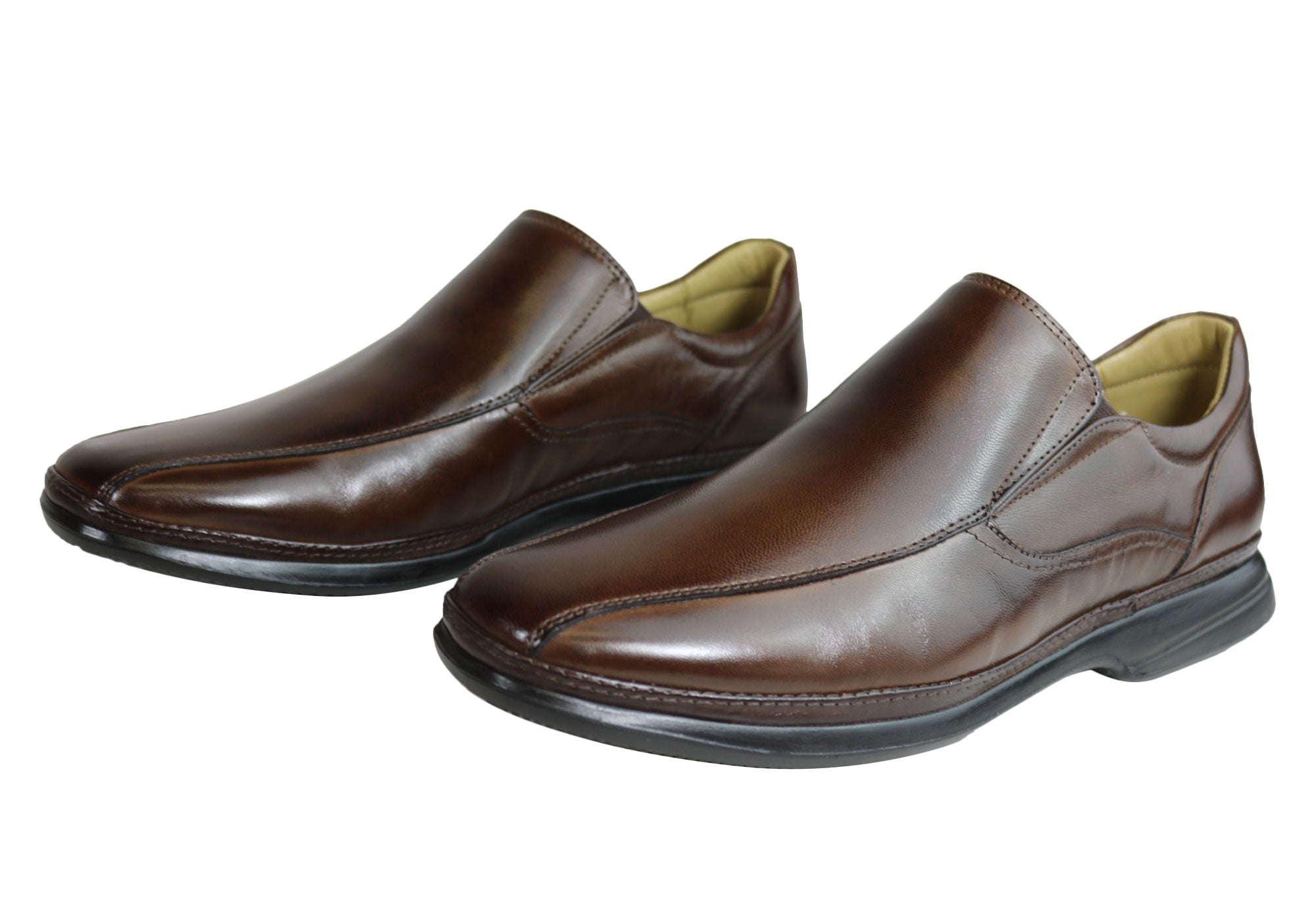 Savelli Baz Men's Massage Ball Comfort Dress Shoes - Handmade in Brazil - Perfect for Office, Business & Formal Occasions