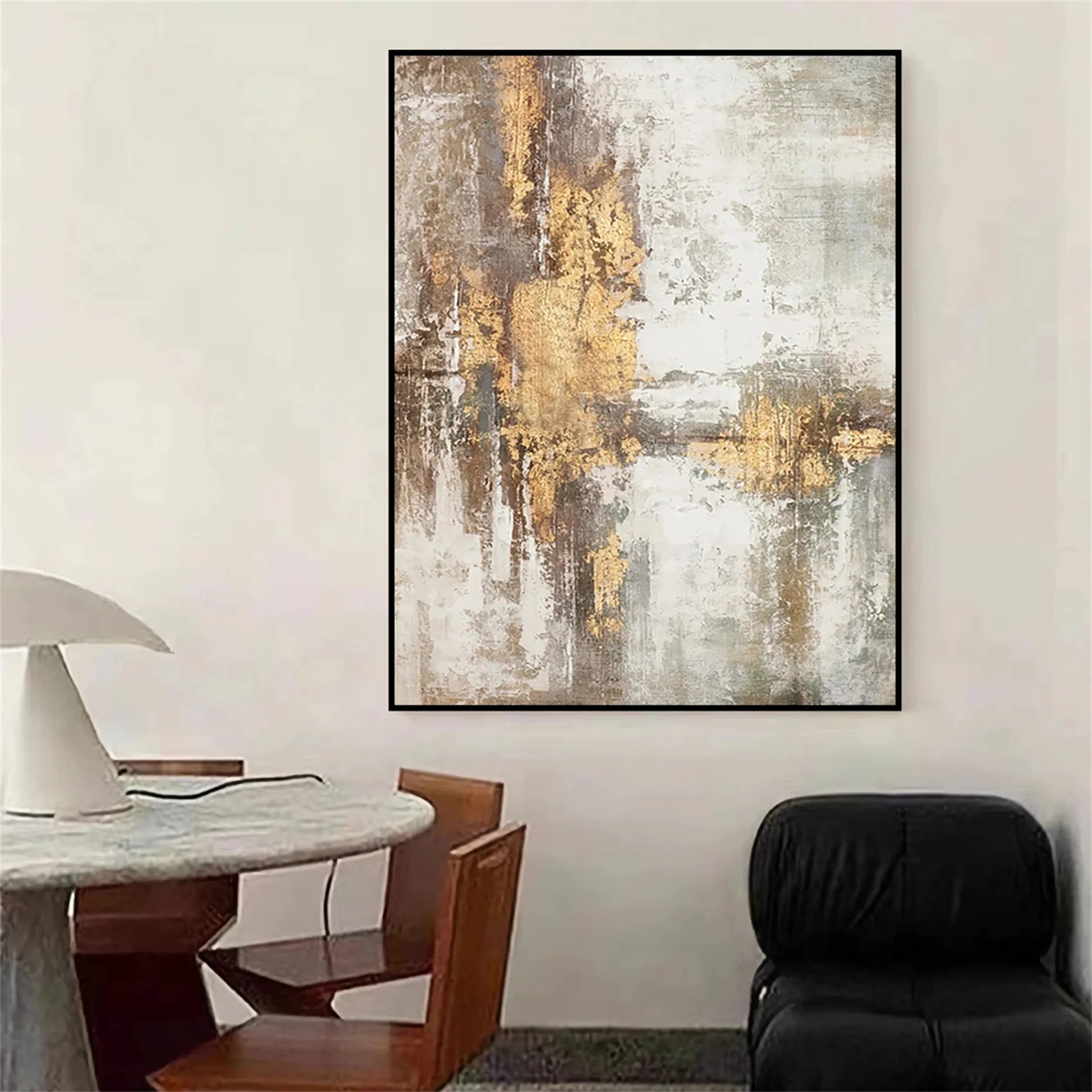 Abstract Painting #AB 109 - Modern Wall Art for Home & Office Decor - Perfect for Living Room, Bedroom or Workspace
