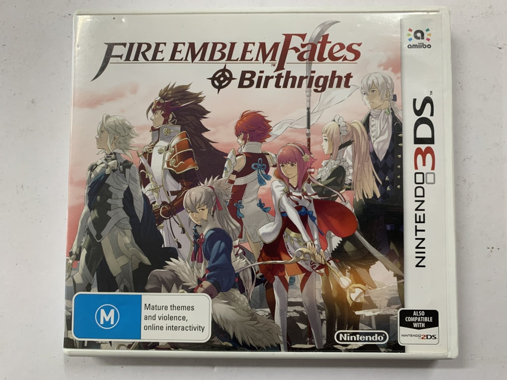 Fire Emblem Fates: Birthright - Complete Edition with Original Case - Nintendo 3DS Game for RPG Fans | Perfect for Gaming Collectors and Adventure Lovers