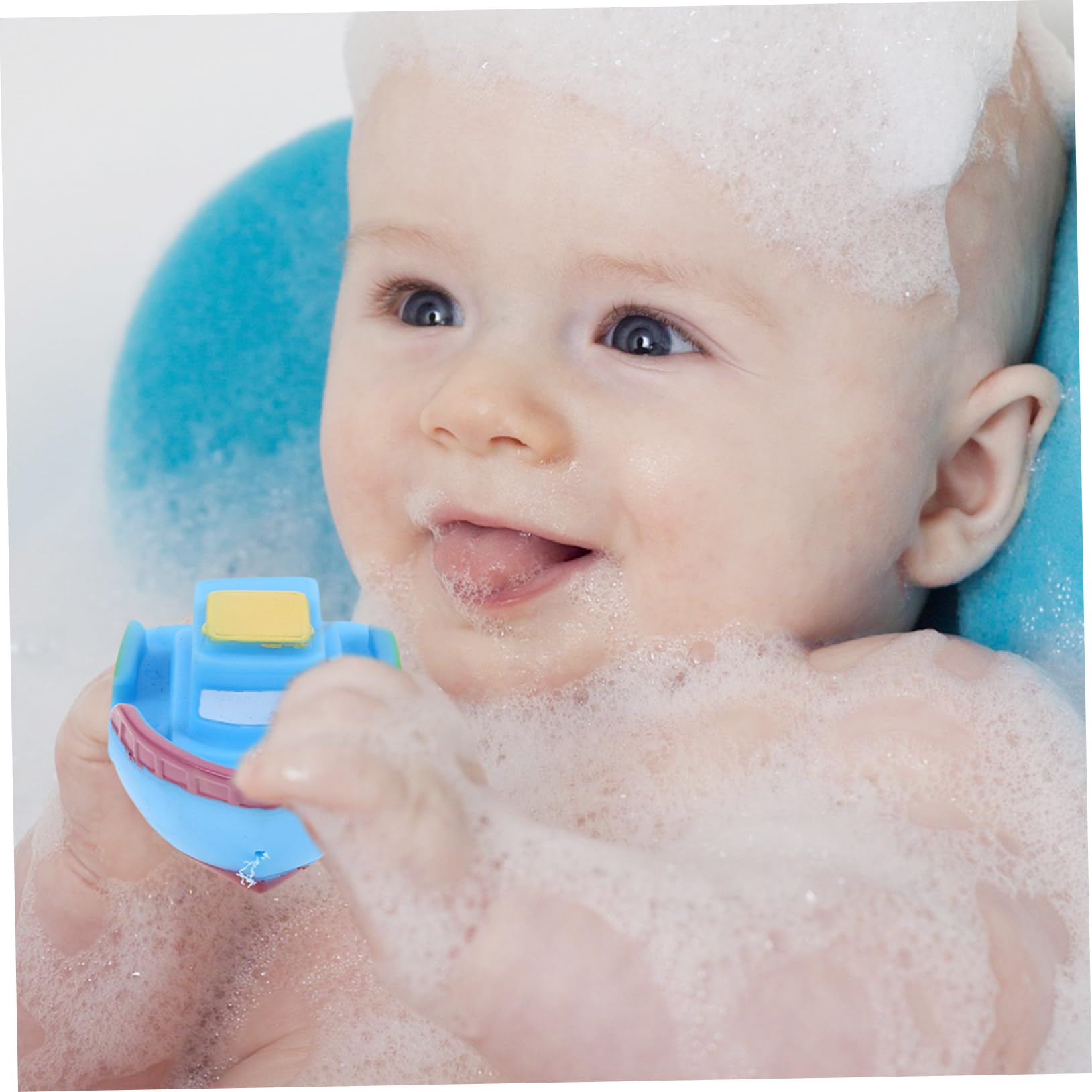 FELTECHELECTR Early Education Bath Toys - Safe Vinyl Bathtub Toys for Toddlers & Kids - Fun Learning Toys for Bath Time Play & Sensory Development