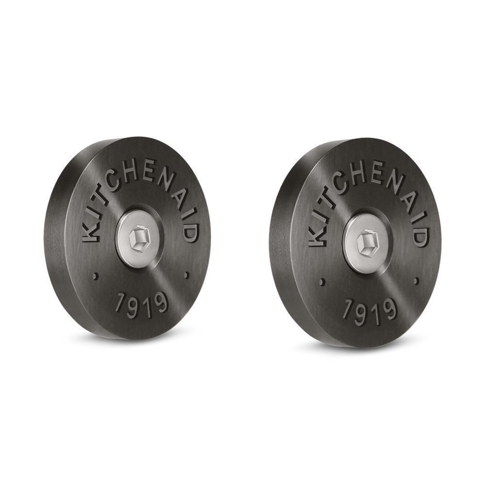 KitchenAid® Commercial Style Range Handle Medallion Kit - Amana W11368841BO Replacement Part for Stove & Oven Repair - Perfect for Home Kitchen Upgrades