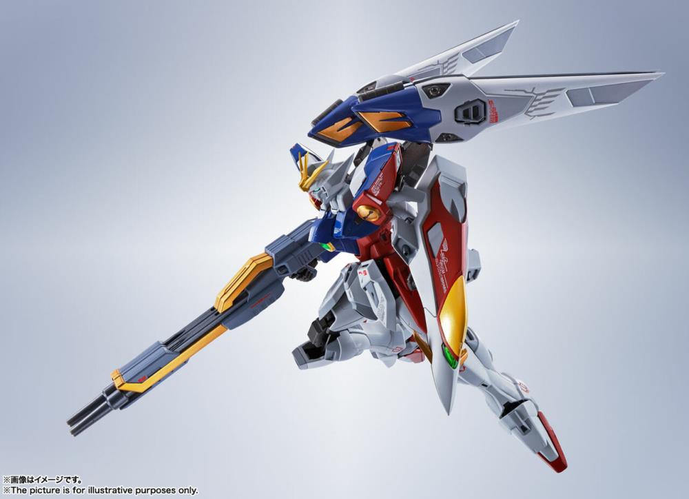 Bandai Metal Robot Spirits Gundam Wing XXXG-00W0 Wing Gundam Zero TV Version - High-Quality Collectible Action Figure for Anime Fans & Model Builders | Perfect for Display, Gifts & Anime Collections