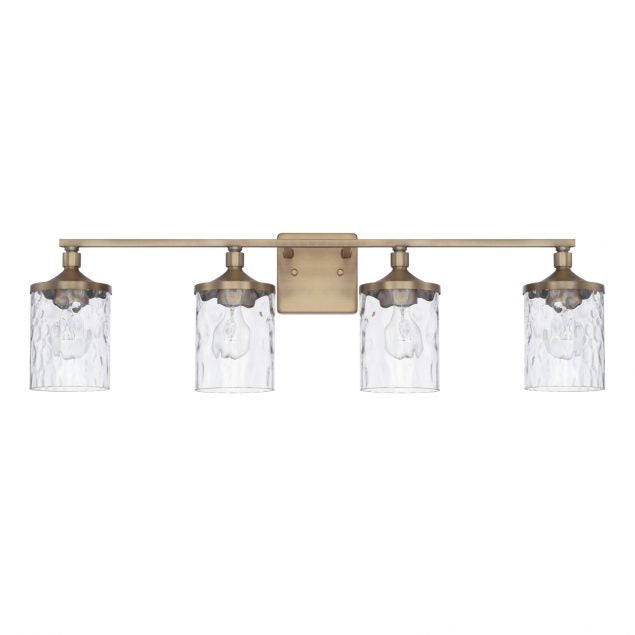 Colton Vanity Bronze - Elegant Bathroom Vanity Mirror with LED Lights for Makeup & Grooming | Perfect for Modern Home, Spa, Salon & Dressing Room Decor