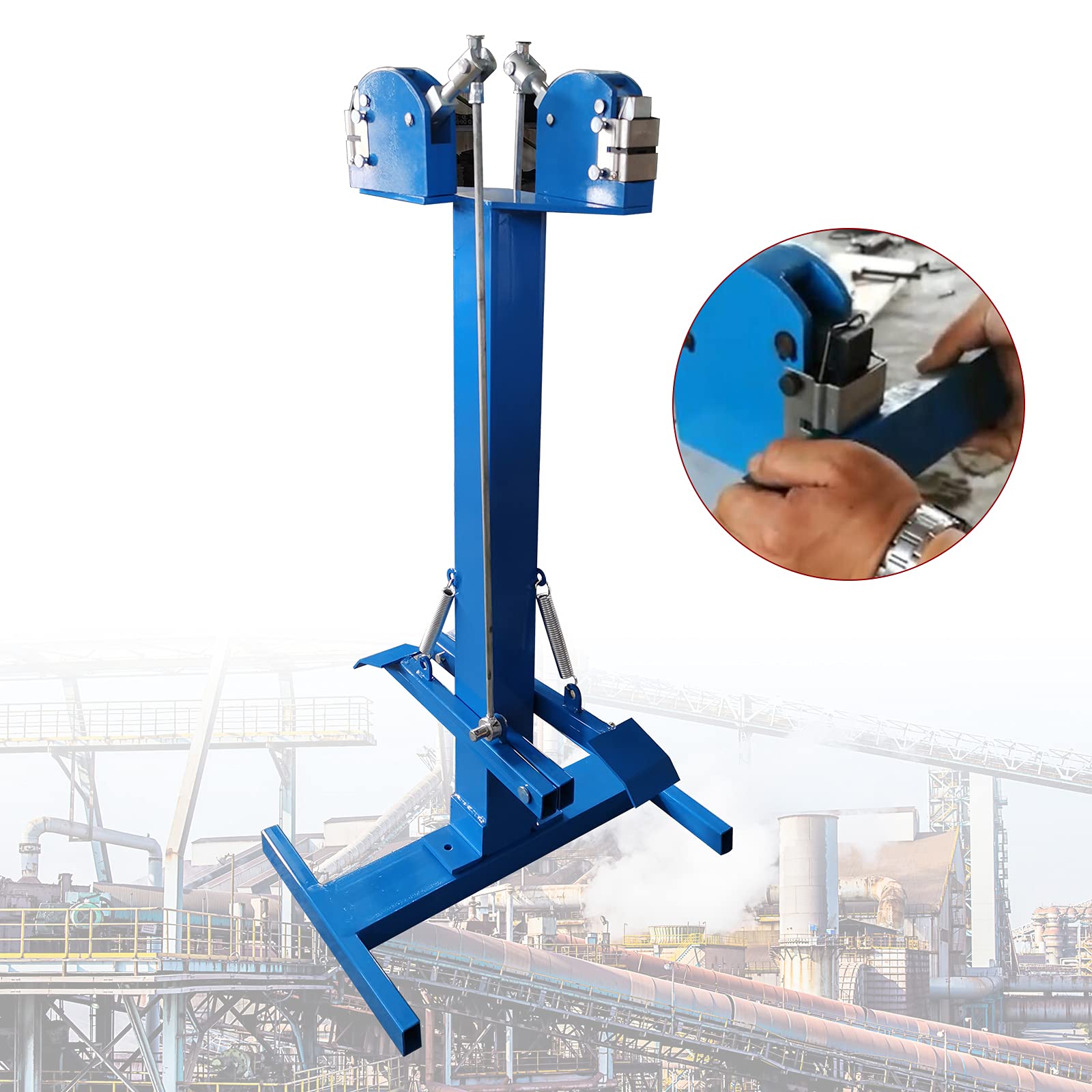 SS-18FD 2-in-1 Metal Shrinker & Stretcher Tool - 1.2mm Thickness Manual Foot Pedal Operated Metal Forming Tool for Auto Body Repair & Sheet Metal Work - Perfect for Dent Removal, Panel Shaping & Metal Fabrication