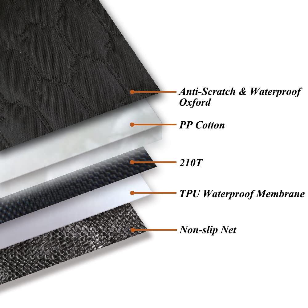 Waterproof Dog Car Seat Cover - Durable Pet Hammock for Back Seat Protection | Safe & Comfortable Travel Accessory for Dogs & Puppies | Perfect for Road Trips, Vet Visits & Daily Commutes