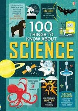 100 Things to Know About Science - Fun Science Facts & Educational Guide for Kids & Adults | Perfect for Homeschooling, Classroom Learning & Science Enthusiasts