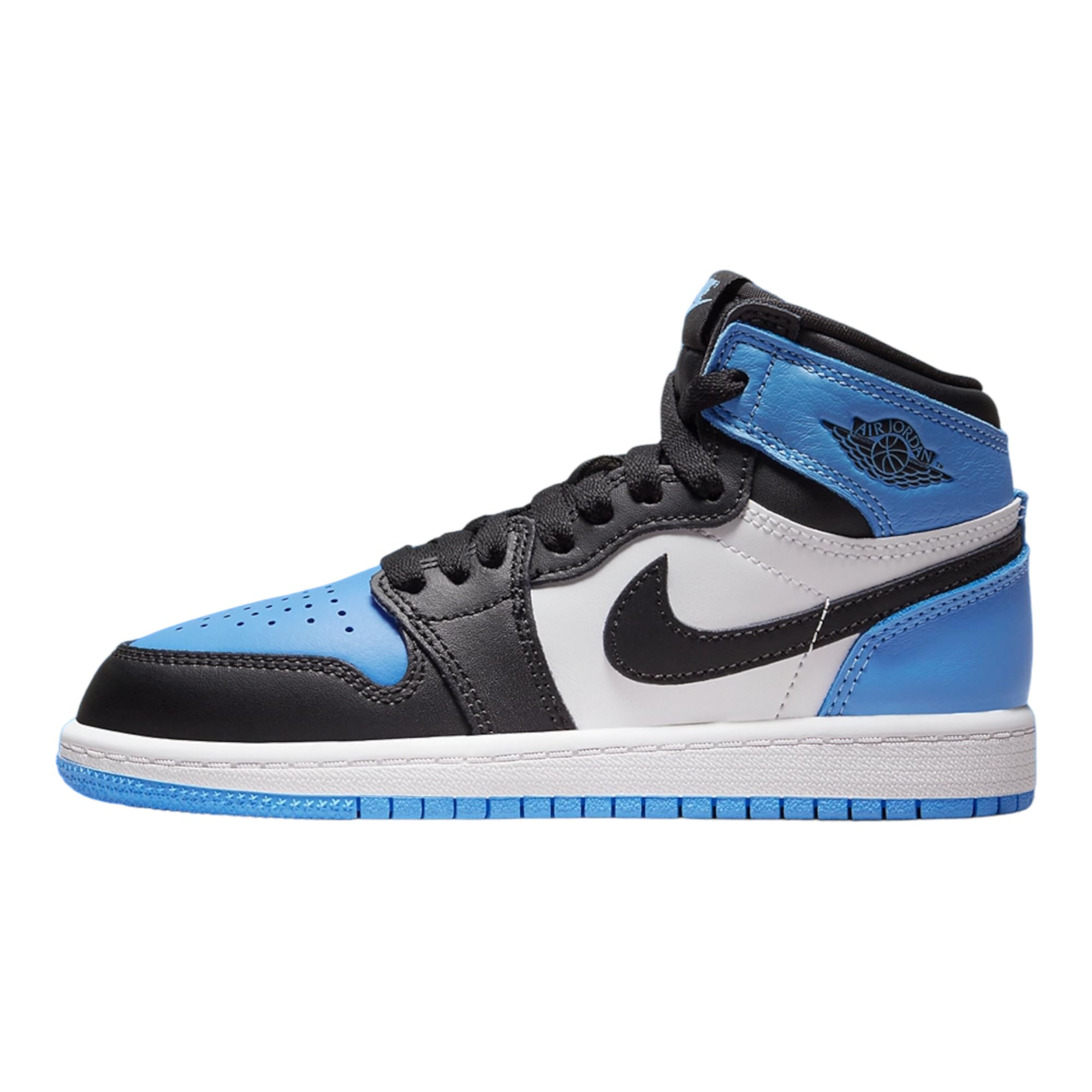 Nike Air Jordan 1 Mid Preschool Shoes - Kids' Basketball Sneakers for Boys & Girls - Comfortable School & Play Shoes for Toddlers - Perfect for Sports, Casual Wear & Everyday Activities
