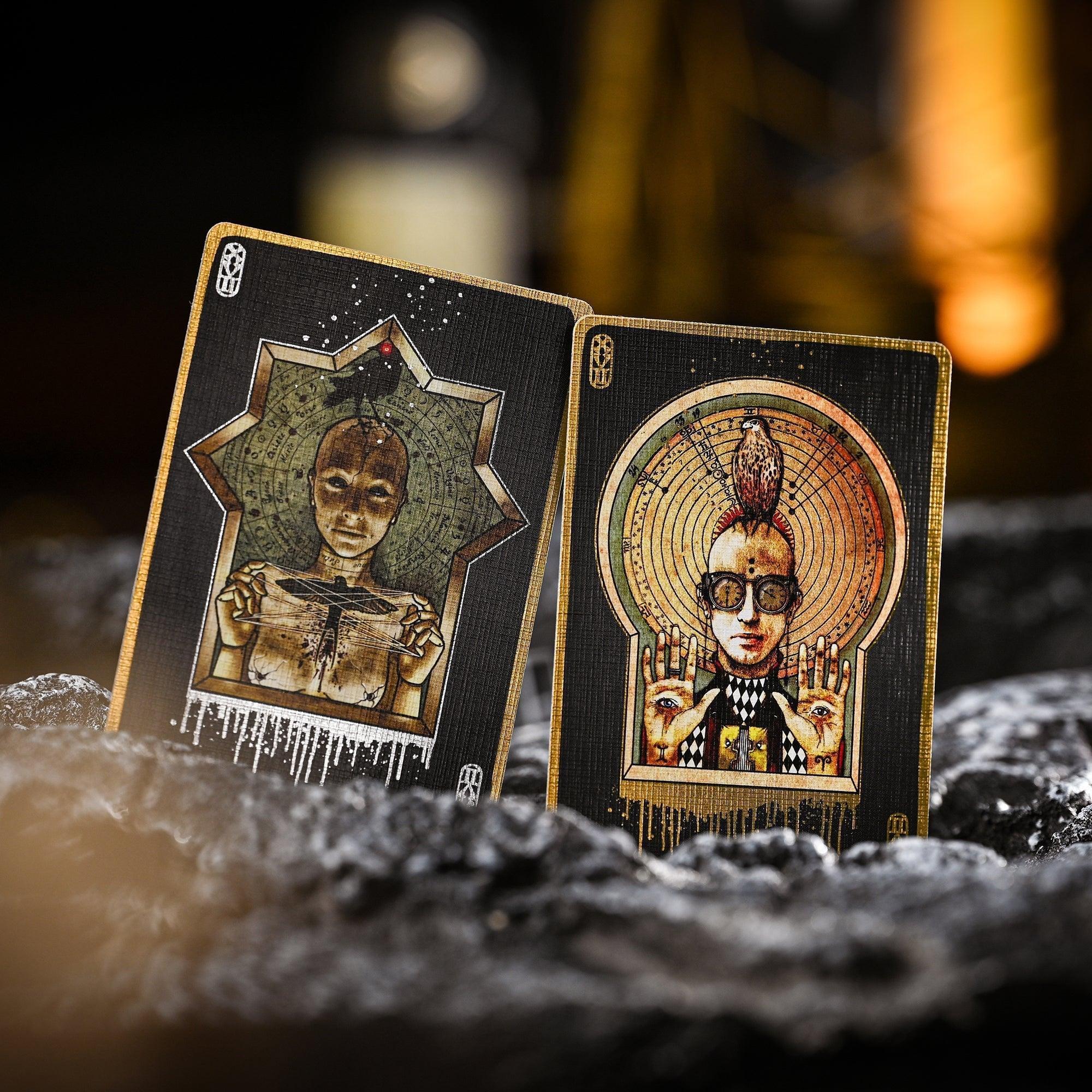 Black Requiem Counterspell Playing Cards - Premium Gothic Magic Themed Deck for Collectors & Card Games | Perfect for Poker, Magic Tricks & Game Nights