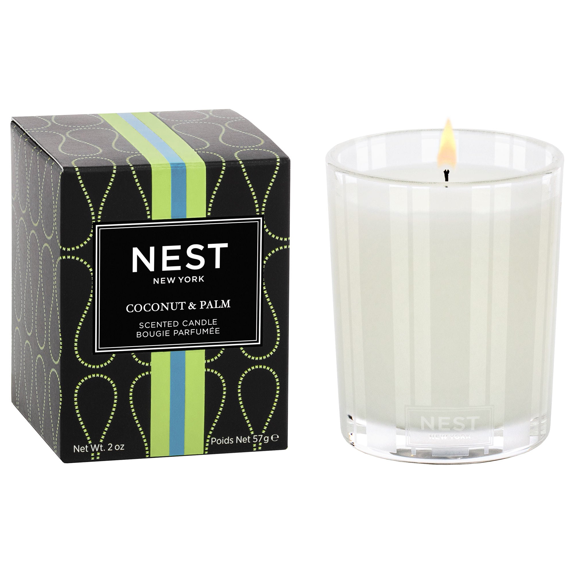Premium Coconut & Palm Wax Candle - Natural, Eco-Friendly, Long-Lasting Scent - Perfect for Home, Spa, Yoga & Relaxation