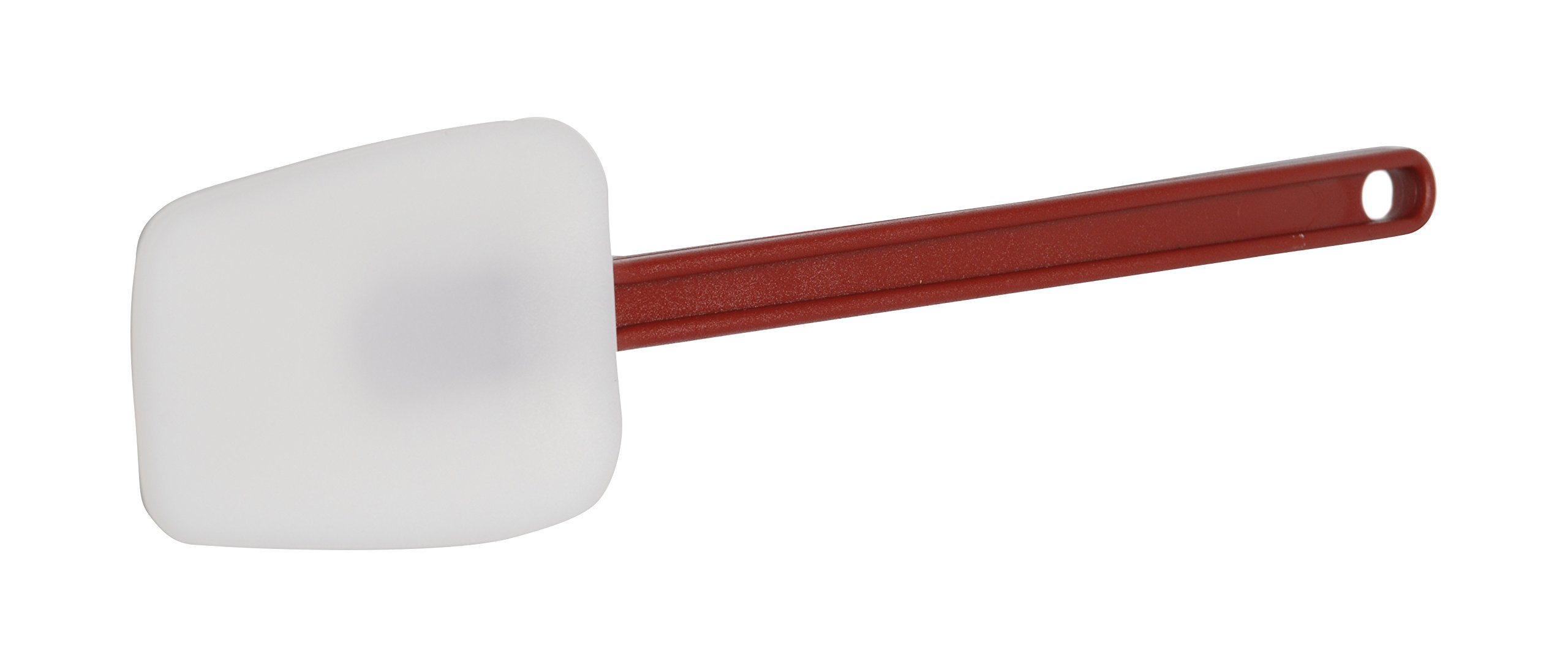 Premium Silikomart 36cm Silicone Spatula with White Handle & Red Head - Perfect for Baking, Cooking, Mixing & Serving - Non-Slip Heat-Resistant Kitchen Utensil for Cakes, Cookies & More