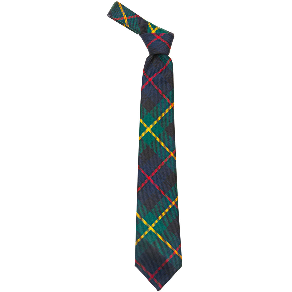 Farquharson Modern Tartan Tie | Premium Scottish Wool Necktie for Men | Perfect for Weddings, Business & Formal Events