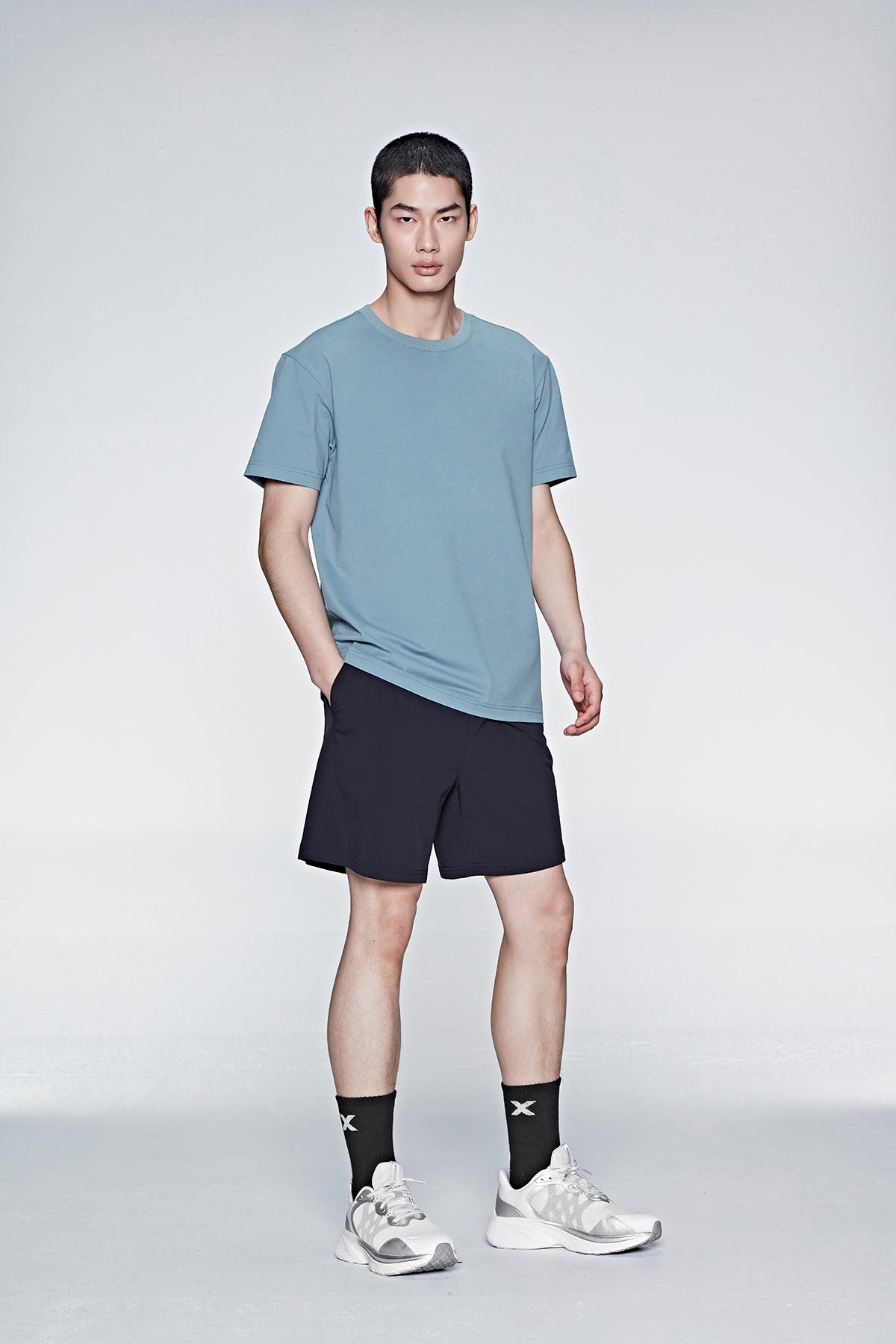 Basic Stretch Slim Fit Short Sleeve T-Shirt for Men - Comfortable Casual Wear for Everyday Outfits, Gym, and Outdoor Activities