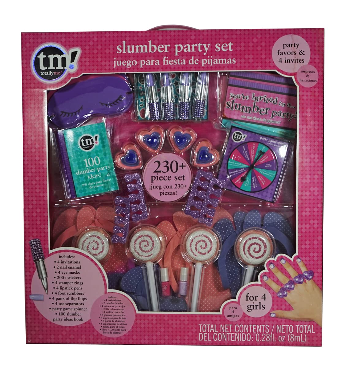 Slumber Party Set - Cozy Sleepover Essentials for Girls & Teens - Perfect for Sleepovers, Pajama Parties & Girls Night In