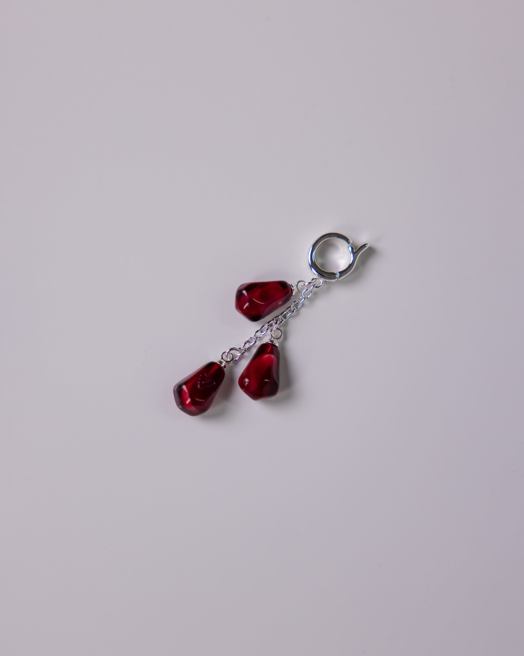 Pomegranate Charm Pendant Necklace - Elegant Jewelry Gift for Women - Perfect for Parties, Weddings & Everyday Wear