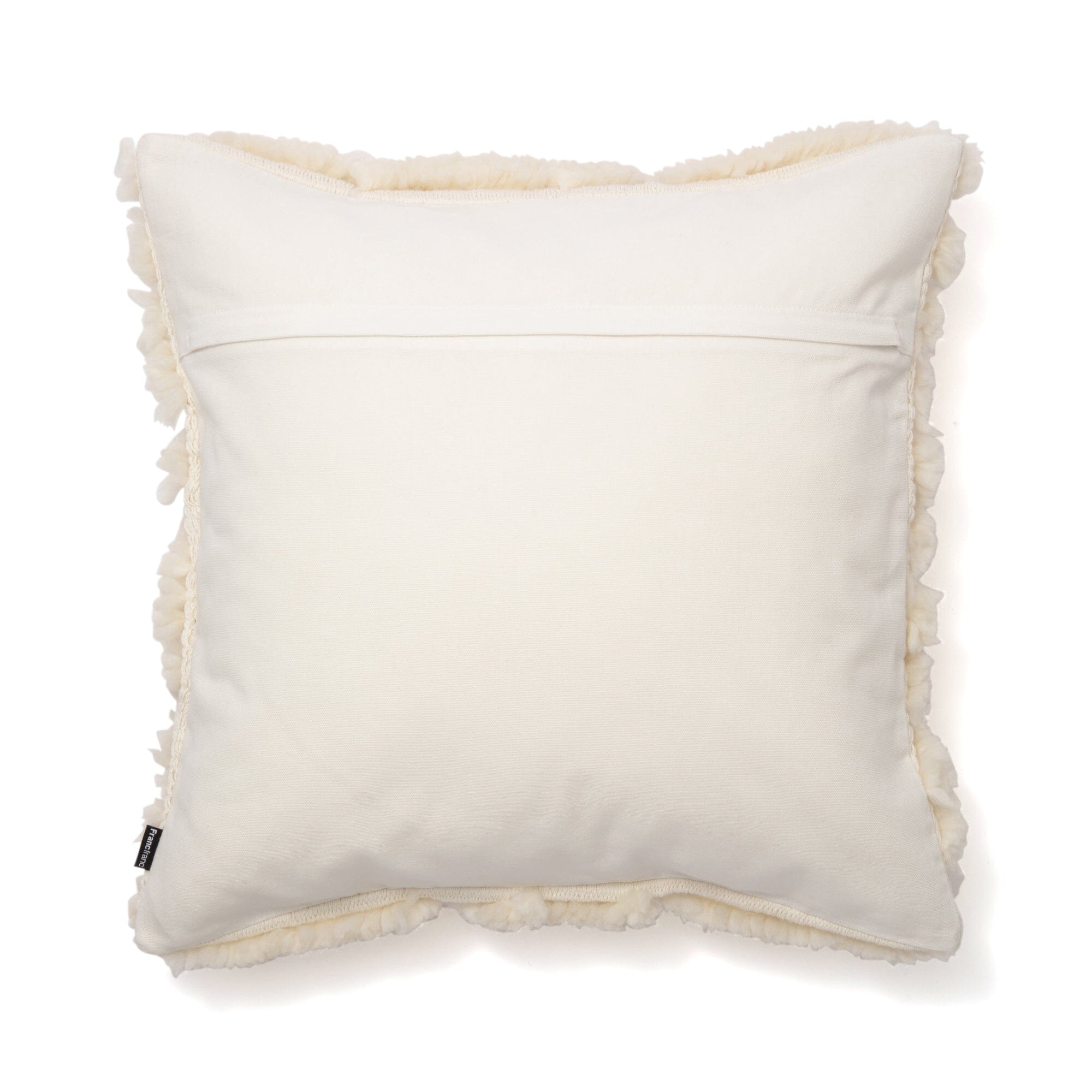 Premium Kikatoft Cushion Cover 45x45cm Ivory - Soft Decorative Pillow Case for Sofa, Bed, Living Room & Home Decor