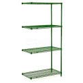 Nexel 5 Tier Wire Shelving Add-On Unit - 48