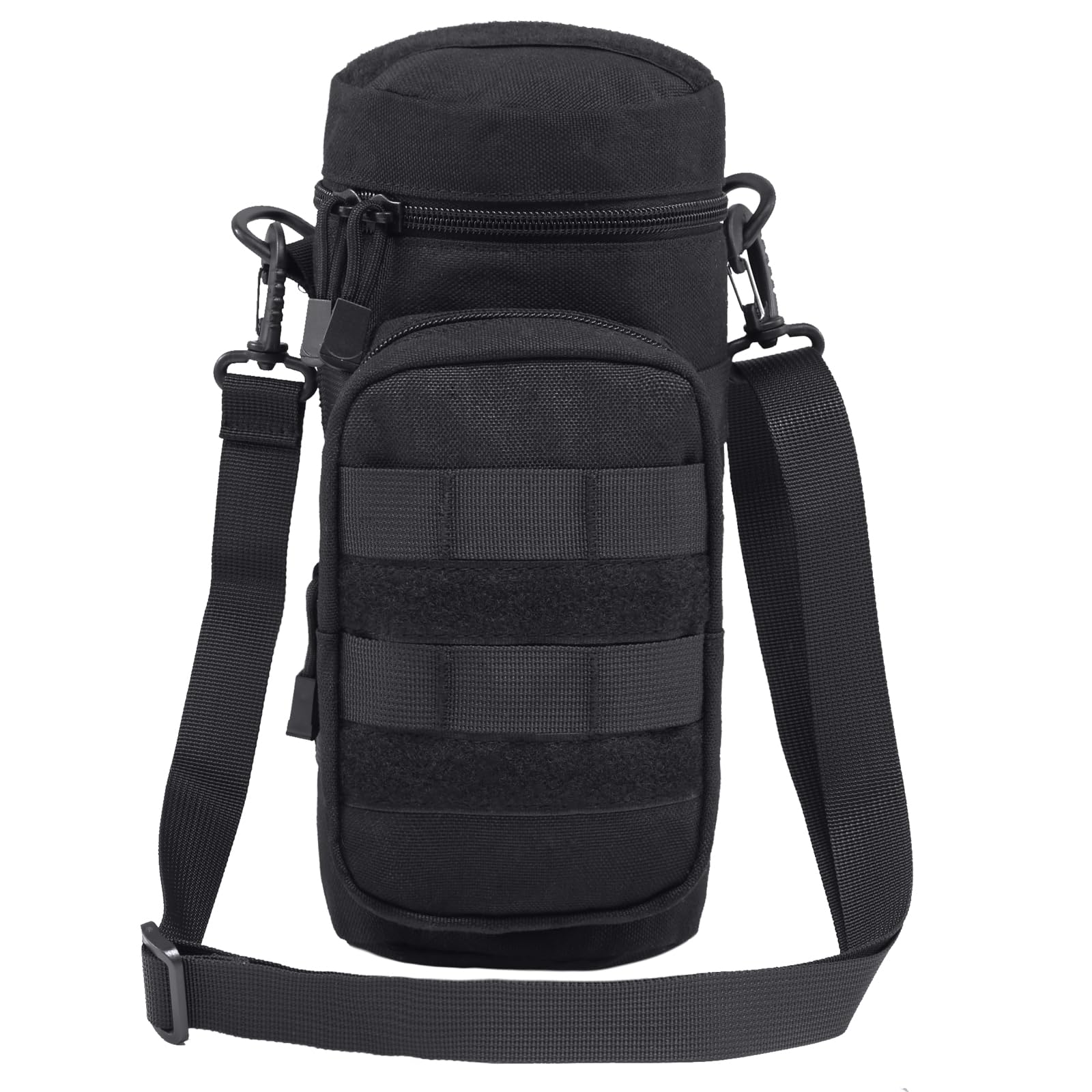 TRIWONDER Tactical MOLLE Water Bottle Pouch - Military Grade Hydration Carrier for H2O Bottles | Molle-Compatible Drink Holder for Backpack, Camping, Hiking & Outdoor Adventures | Perfect for Survival Gear, Travel & Emergency Preparedness
