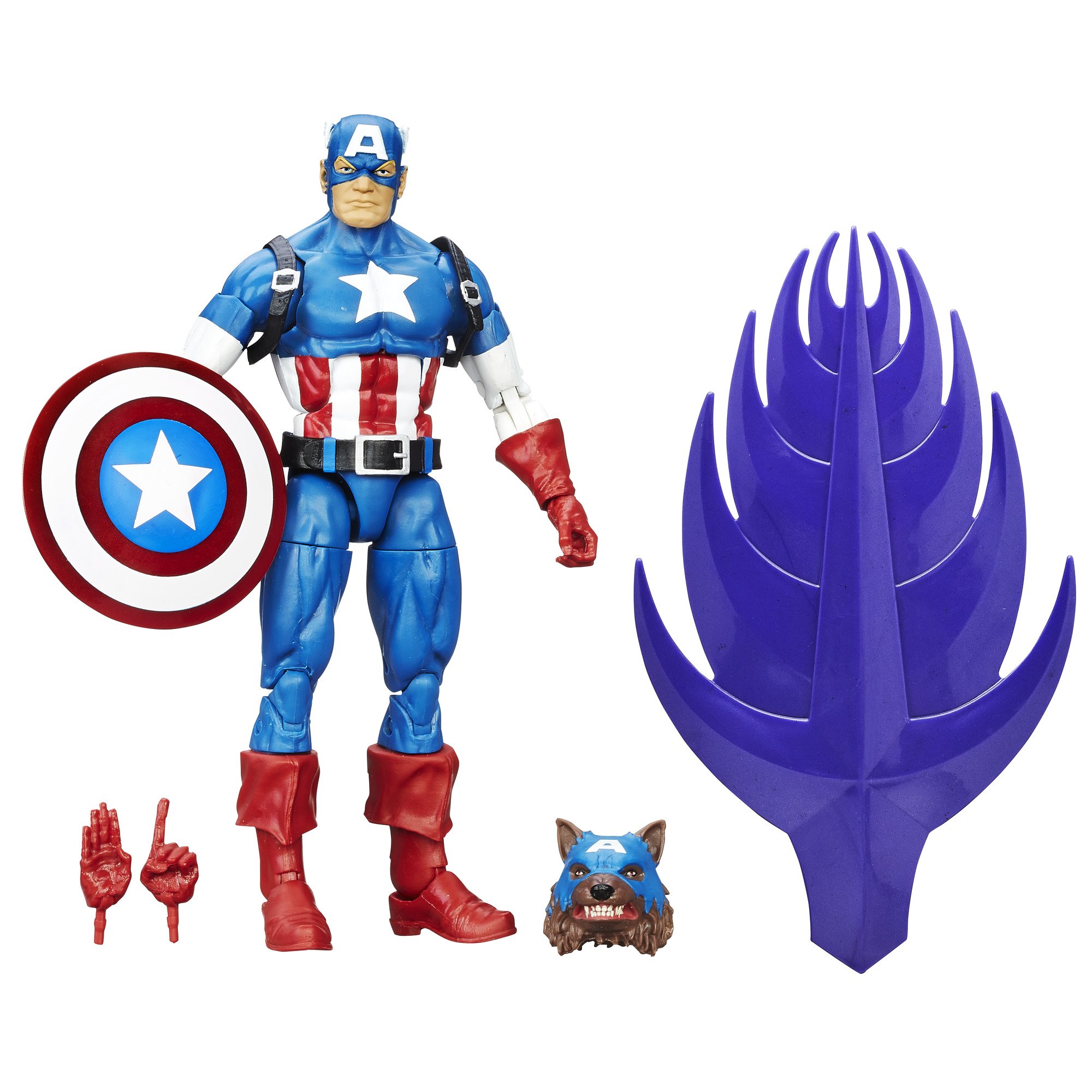 Marvel Legends Series Captain America Action Figure - 6-Inch Collectible Toy with Shield & Accessories - Perfect for Display, Gifts, and Superhero Play