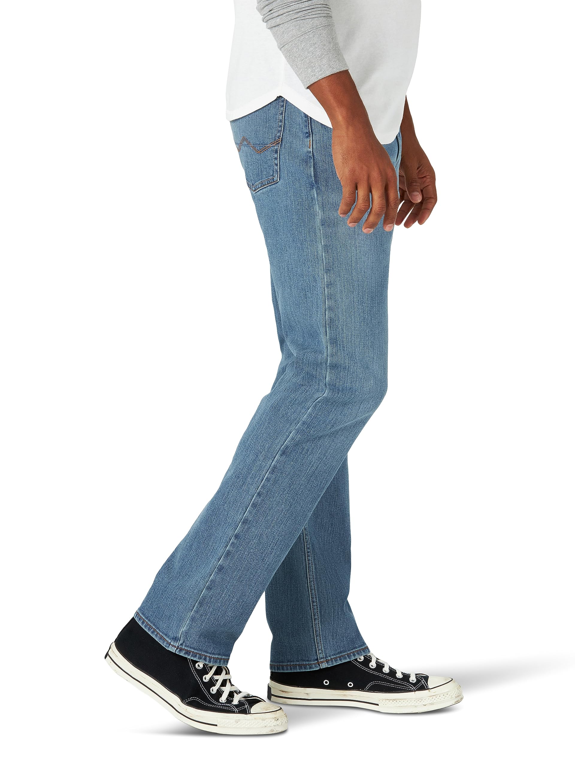 Wrangler Boys' Straight Fit Jeans - Durable Denim Pants for Kids, Comfortable & Stylish Casual Wear for School, Play & Everyday Adventures