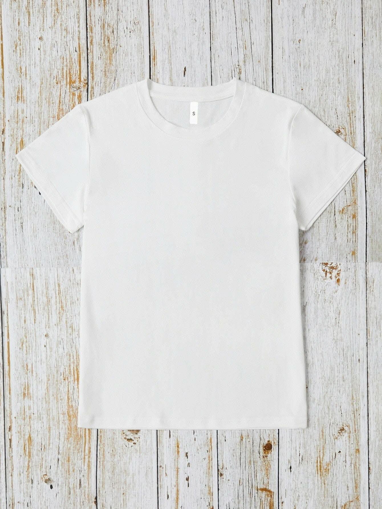 Brighter Days Round Neck T-Shirt for Women - Soft Cotton Casual Tee for Everyday Wear, Outfits & Street Style