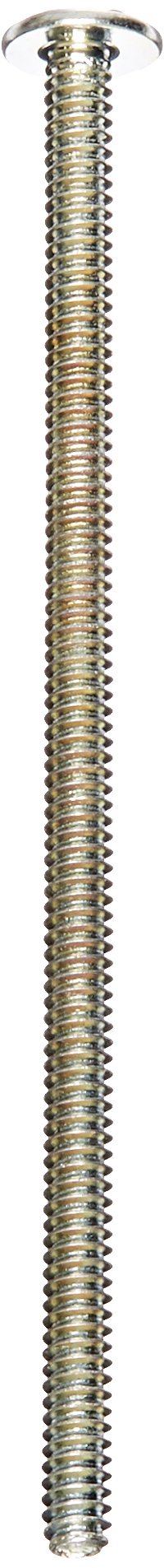 #6-32 Steel Truss Head Machine Screws - Zinc Plated, 3