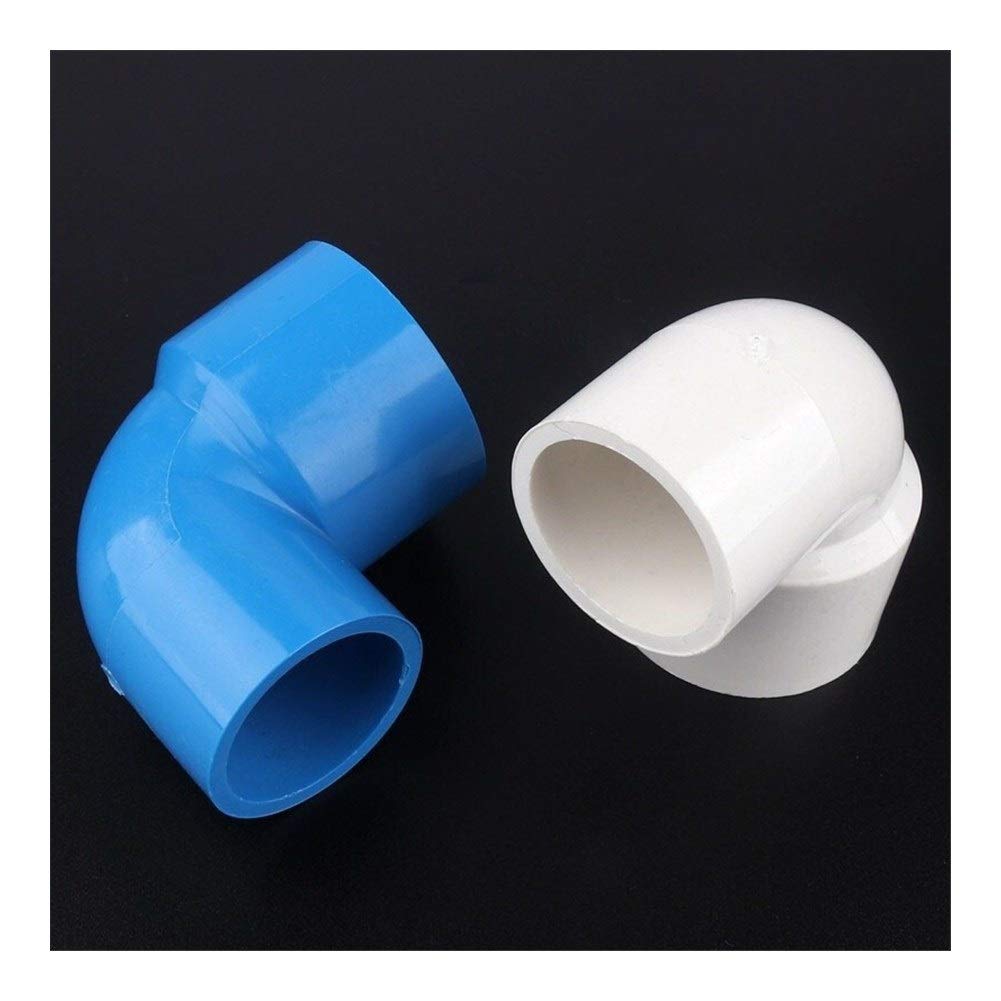 32mm to 20mm PVC Reducing Elbow Joints - 50pcs Gray Pipe Fittings for Aquarium, Fish Tank, Agricultural Irrigation & Garden Water Systems - Durable Plumbing Connectors for Home DIY and Farm Water Management